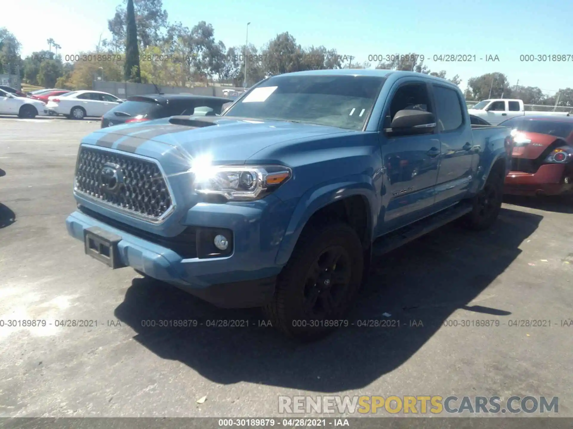 2 Photograph of a damaged car 3TMBZ5DN1KM020825 TOYOTA TACOMA 2WD 2019