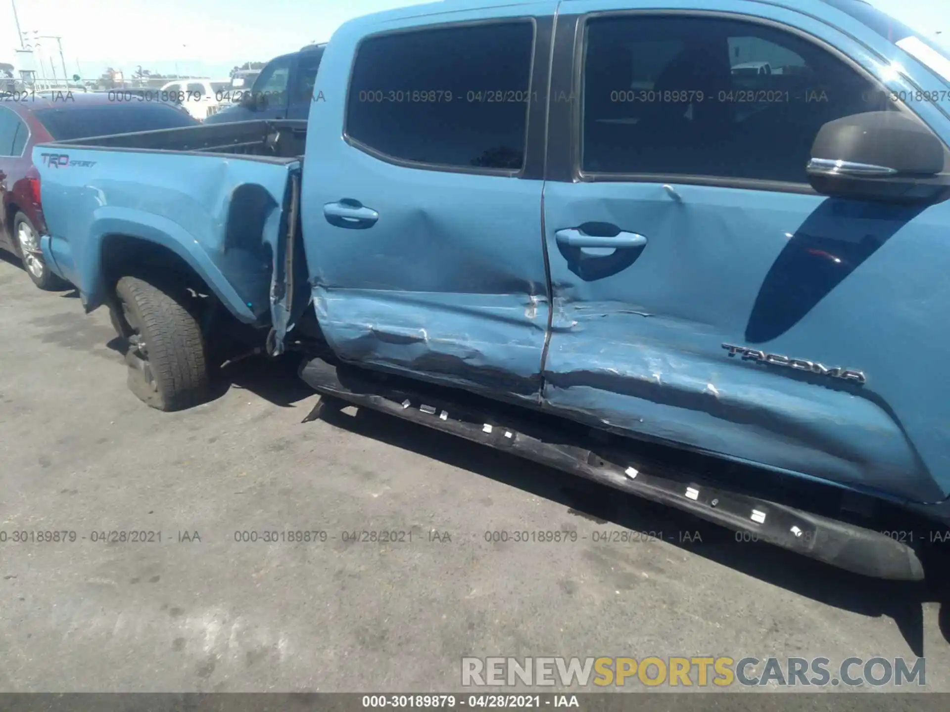 6 Photograph of a damaged car 3TMBZ5DN1KM020825 TOYOTA TACOMA 2WD 2019