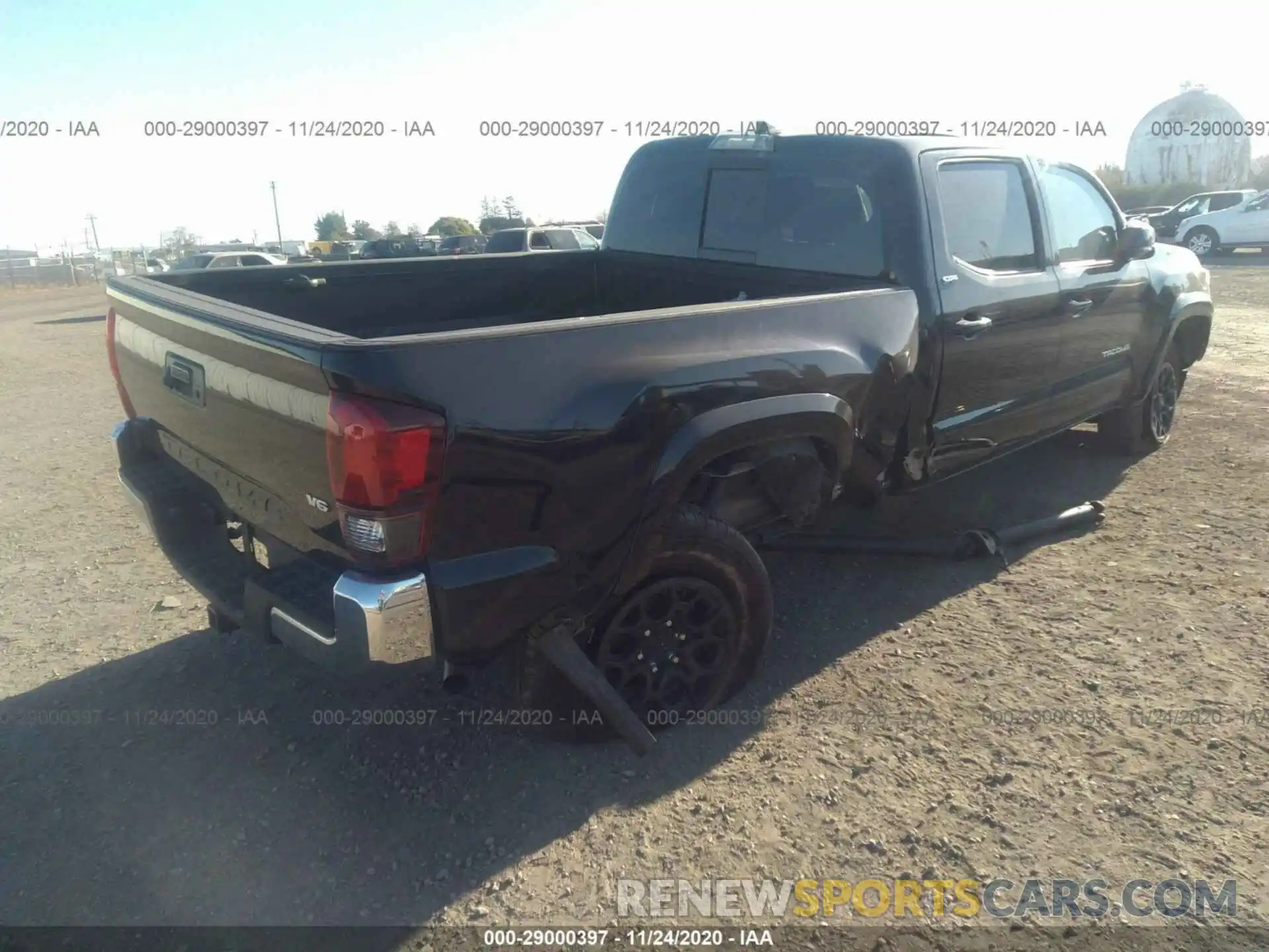 4 Фотография поврежденного автомобиля 3TMBZ5DN1KM022493 TOYOTA TACOMA 2WD 2019