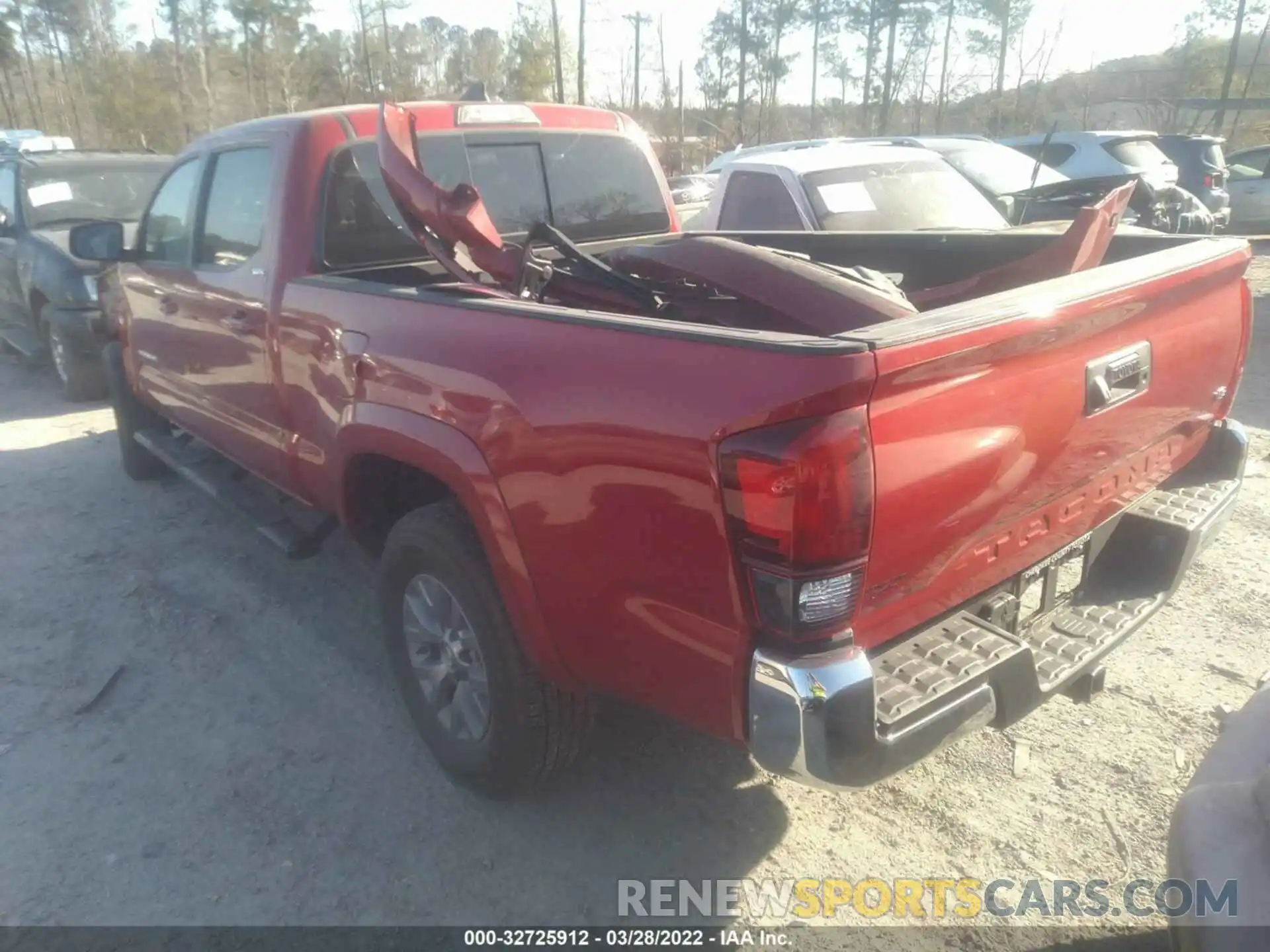 3 Photograph of a damaged car 3TMBZ5DN1KM022509 TOYOTA TACOMA 2WD 2019