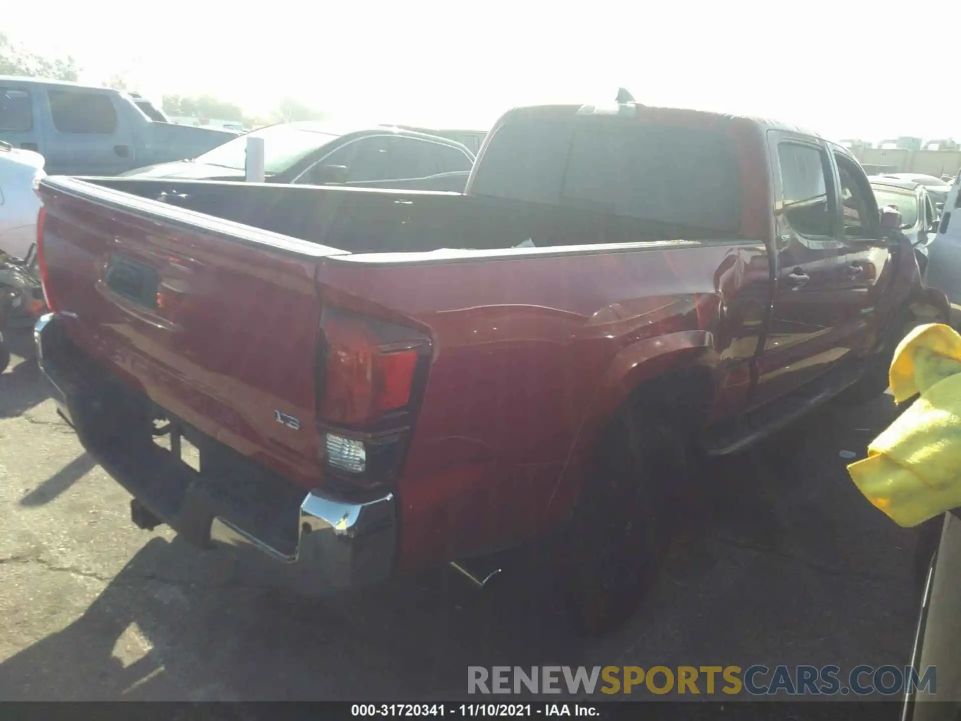 4 Photograph of a damaged car 3TMBZ5DN1KM022980 TOYOTA TACOMA 2WD 2019