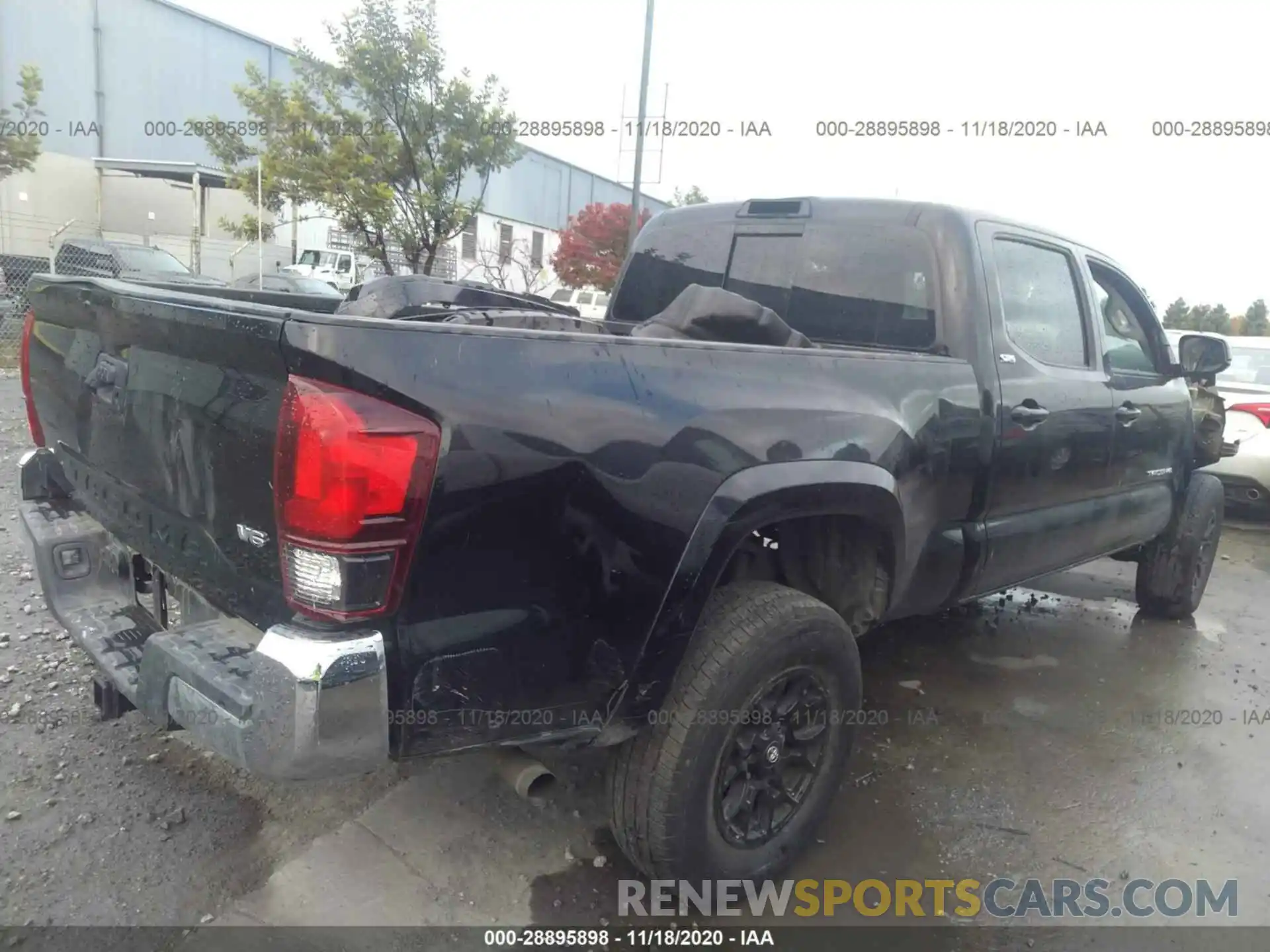 4 Photograph of a damaged car 3TMBZ5DN2KM018159 TOYOTA TACOMA 2WD 2019