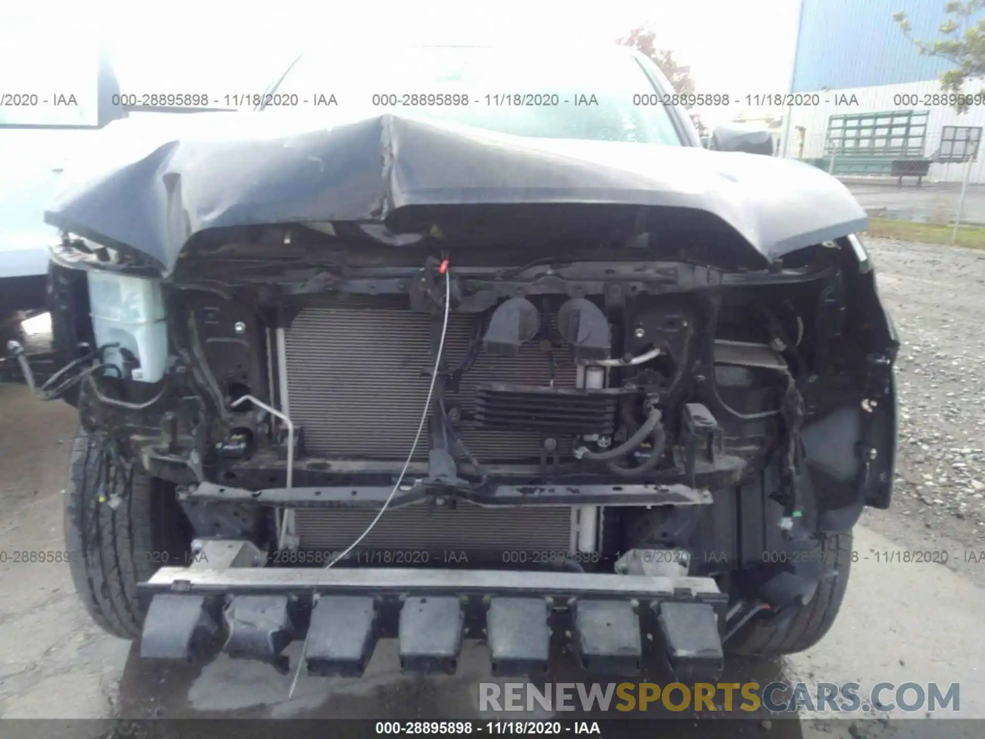 6 Фотография поврежденного автомобиля 3TMBZ5DN2KM018159 TOYOTA TACOMA 2WD 2019