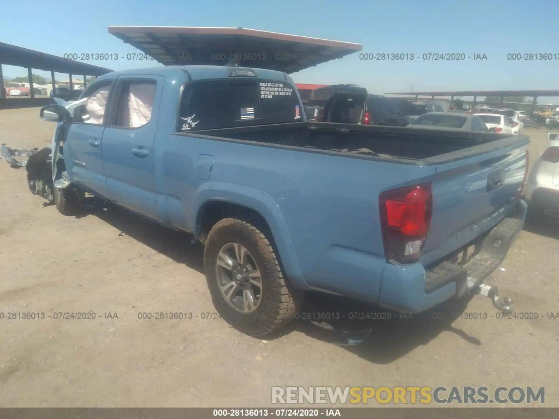 3 Photograph of a damaged car 3TMBZ5DN2KM022888 TOYOTA TACOMA 2WD 2019