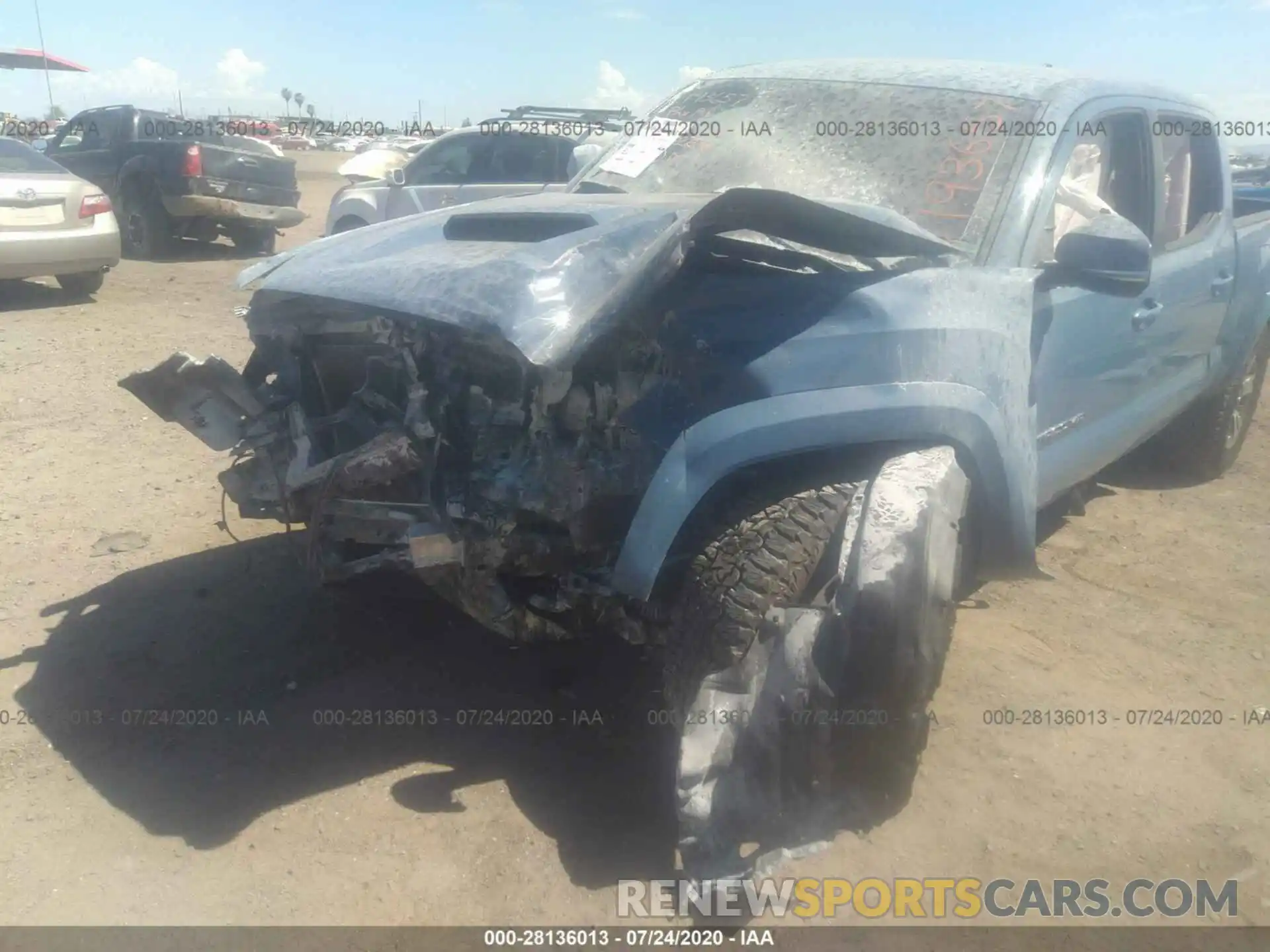 6 Фотография поврежденного автомобиля 3TMBZ5DN2KM022888 TOYOTA TACOMA 2WD 2019