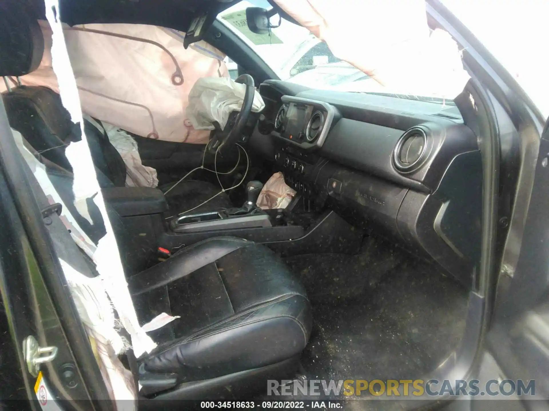 5 Photograph of a damaged car 3TMBZ5DN2KM023362 TOYOTA TACOMA 2WD 2019