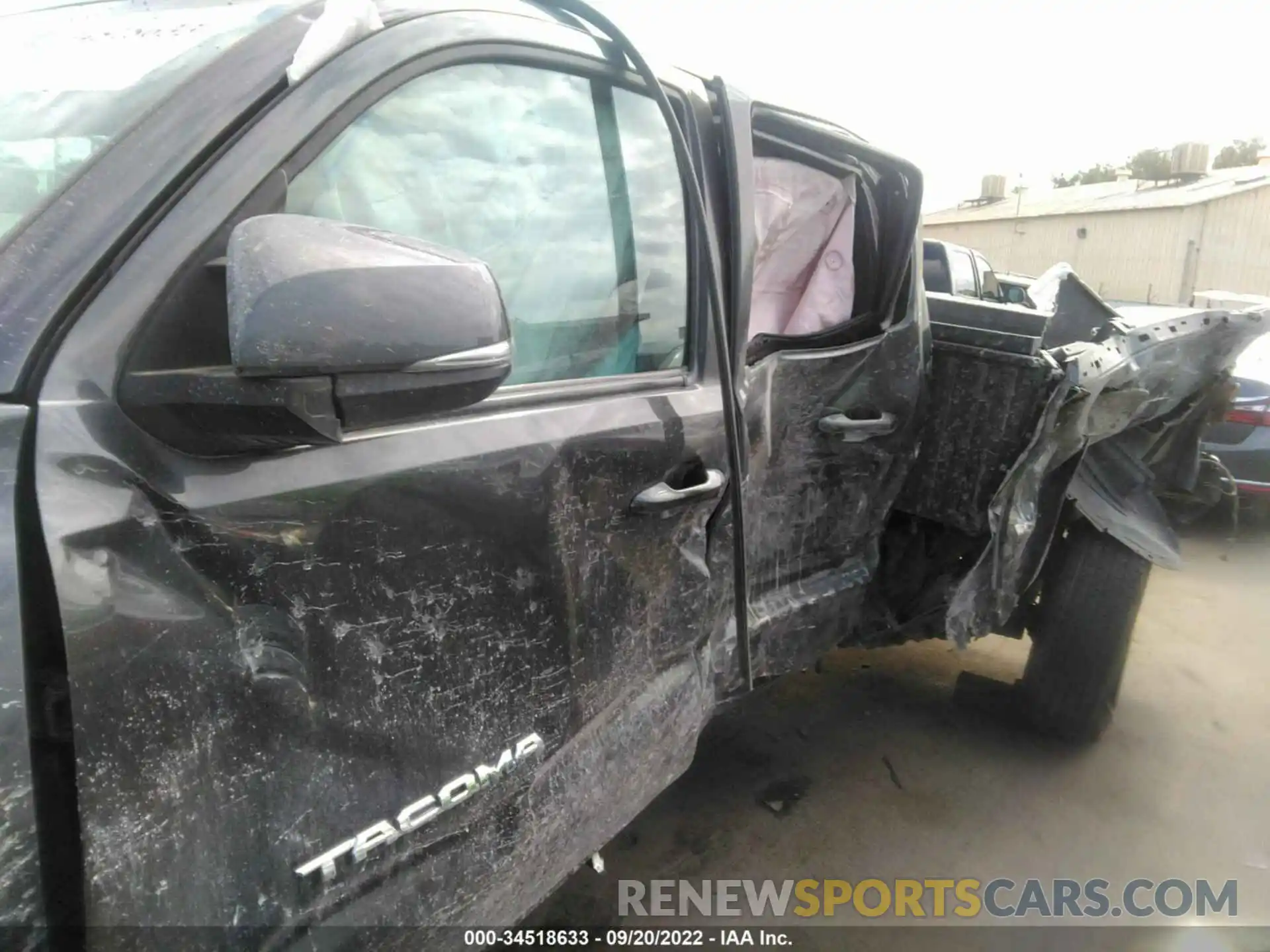 6 Photograph of a damaged car 3TMBZ5DN2KM023362 TOYOTA TACOMA 2WD 2019