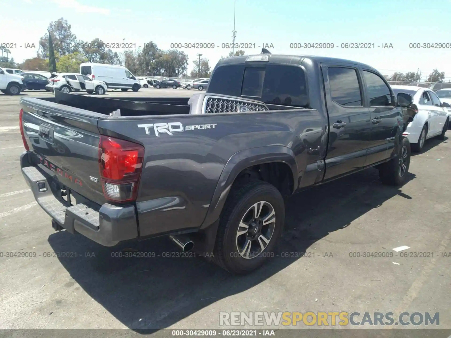 4 Photograph of a damaged car 3TMBZ5DN3KM018316 TOYOTA TACOMA 2WD 2019