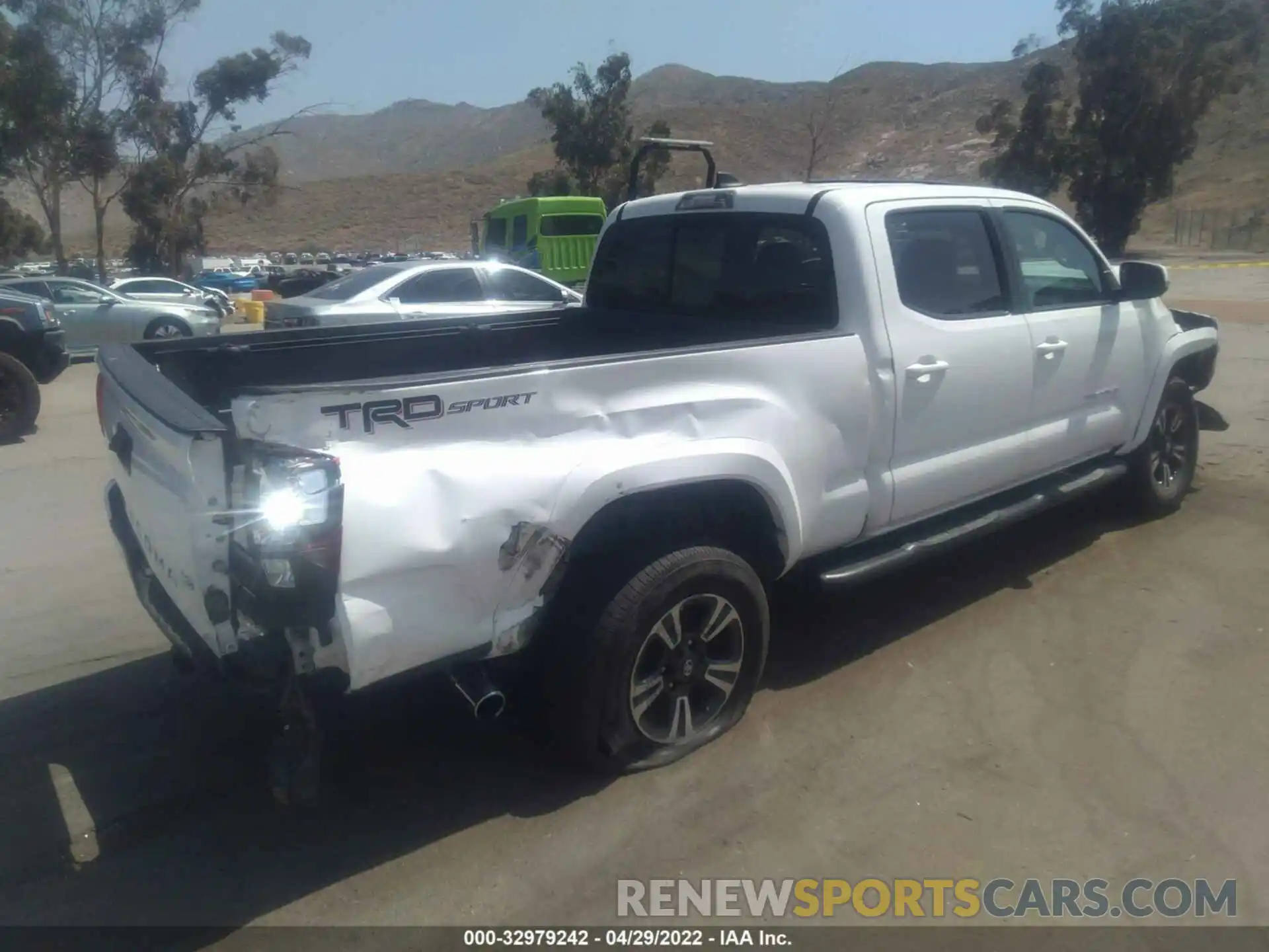 4 Photograph of a damaged car 3TMBZ5DN3KM020695 TOYOTA TACOMA 2WD 2019