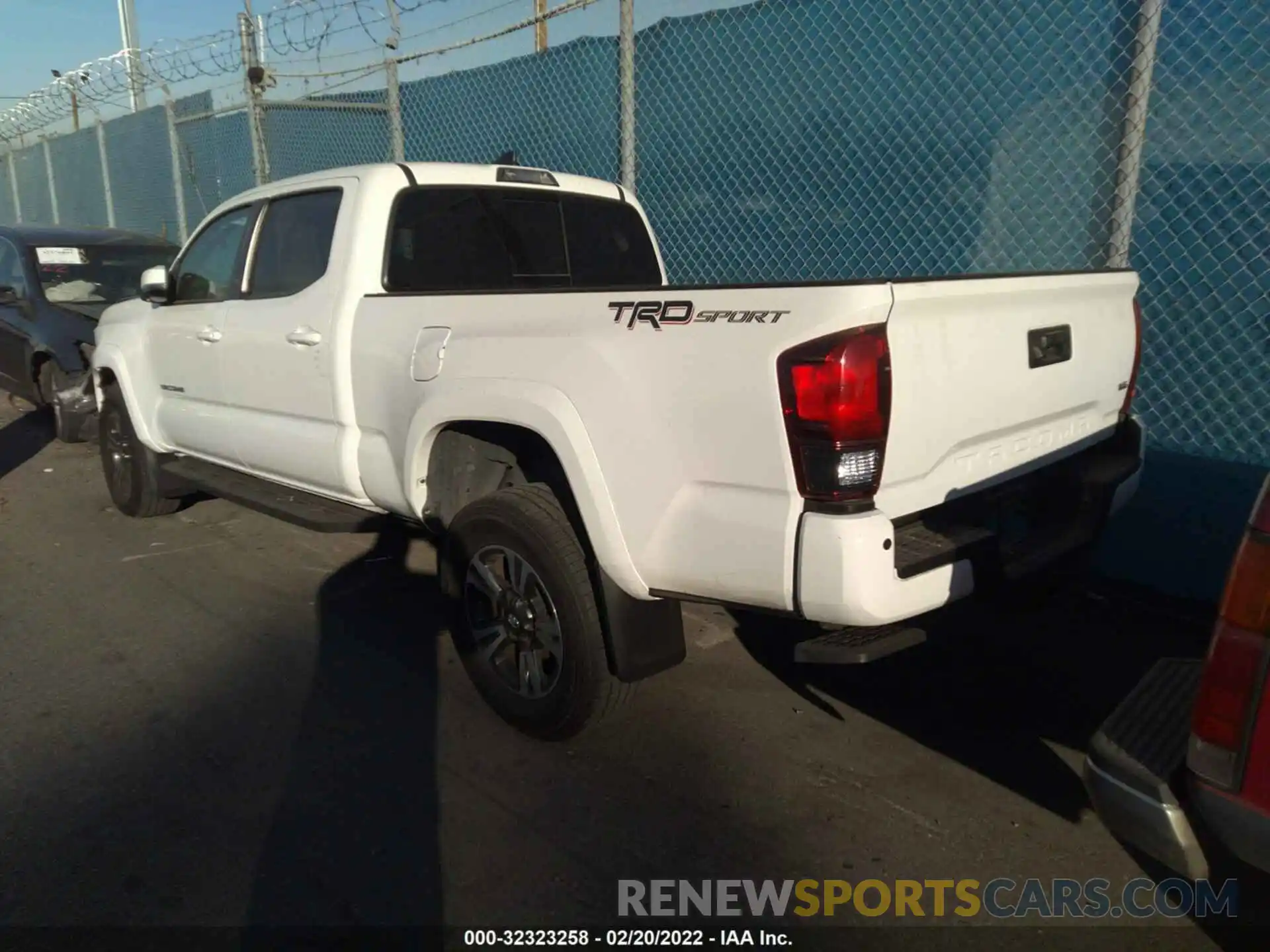 3 Photograph of a damaged car 3TMBZ5DN3KM021278 TOYOTA TACOMA 2WD 2019