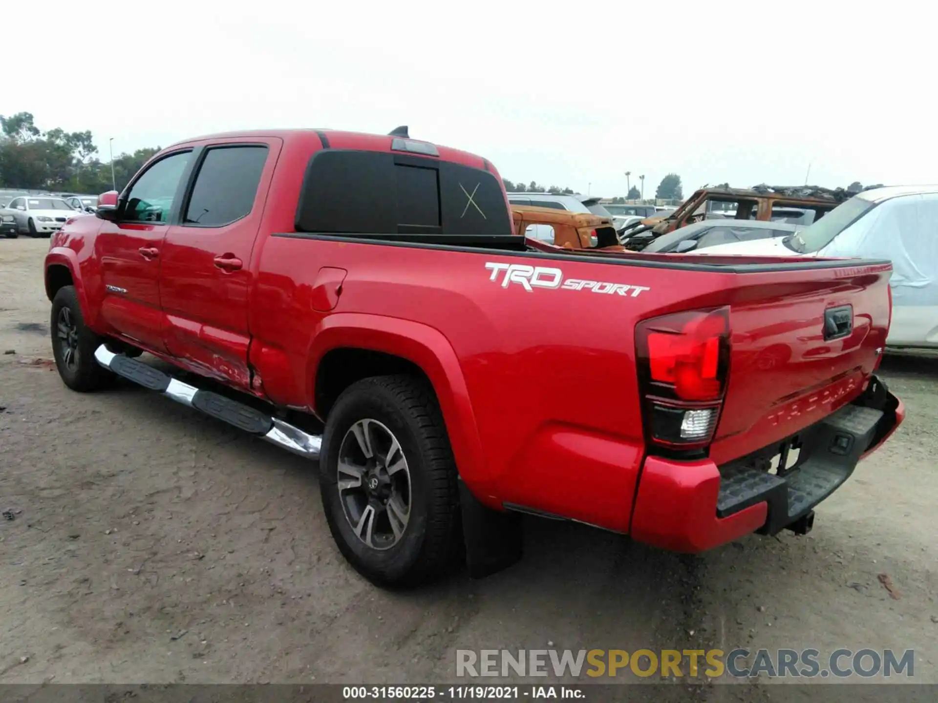 3 Photograph of a damaged car 3TMBZ5DN4KM018518 TOYOTA TACOMA 2WD 2019