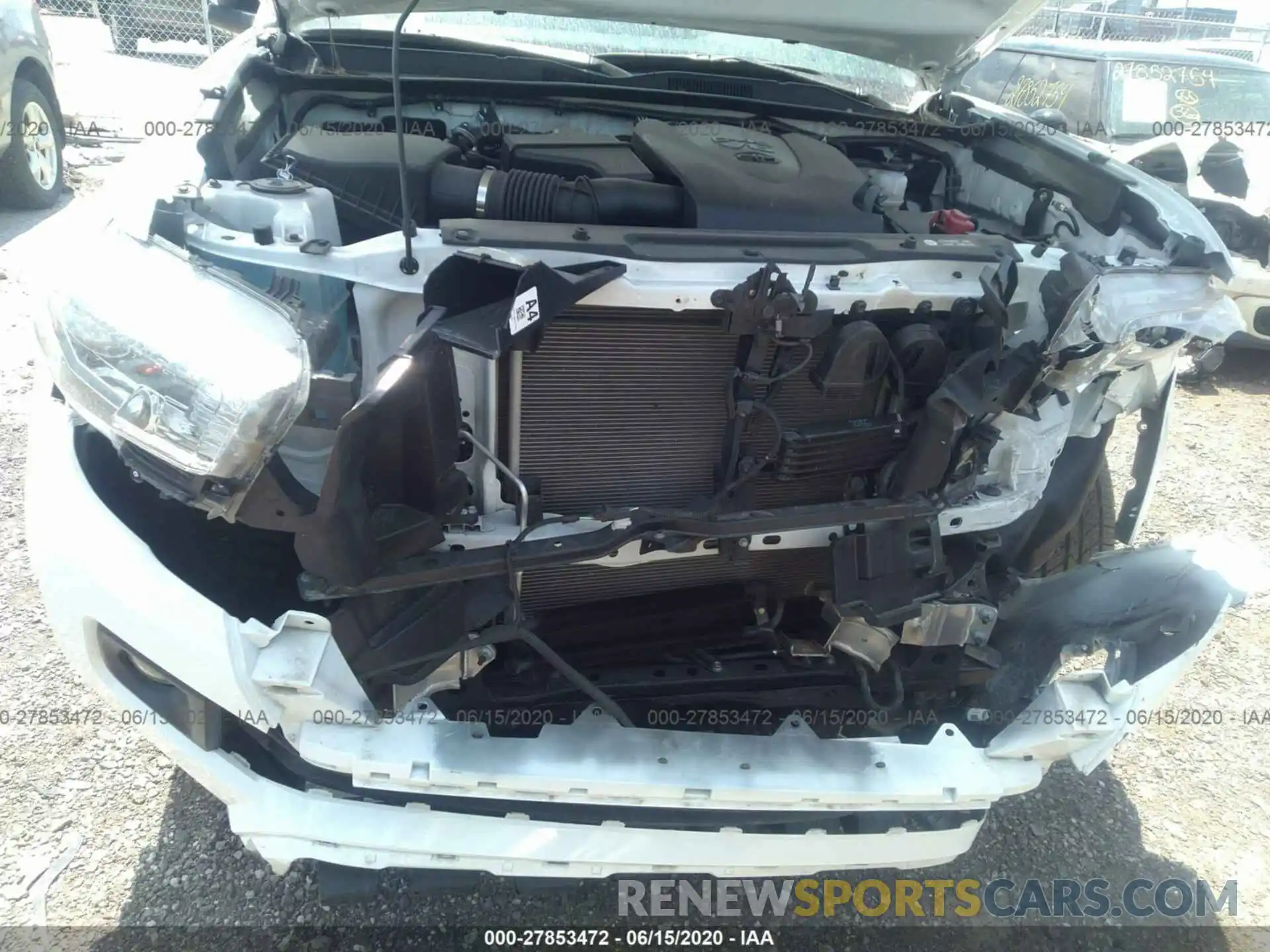 6 Photograph of a damaged car 3TMBZ5DN4KM019846 TOYOTA TACOMA 2WD 2019