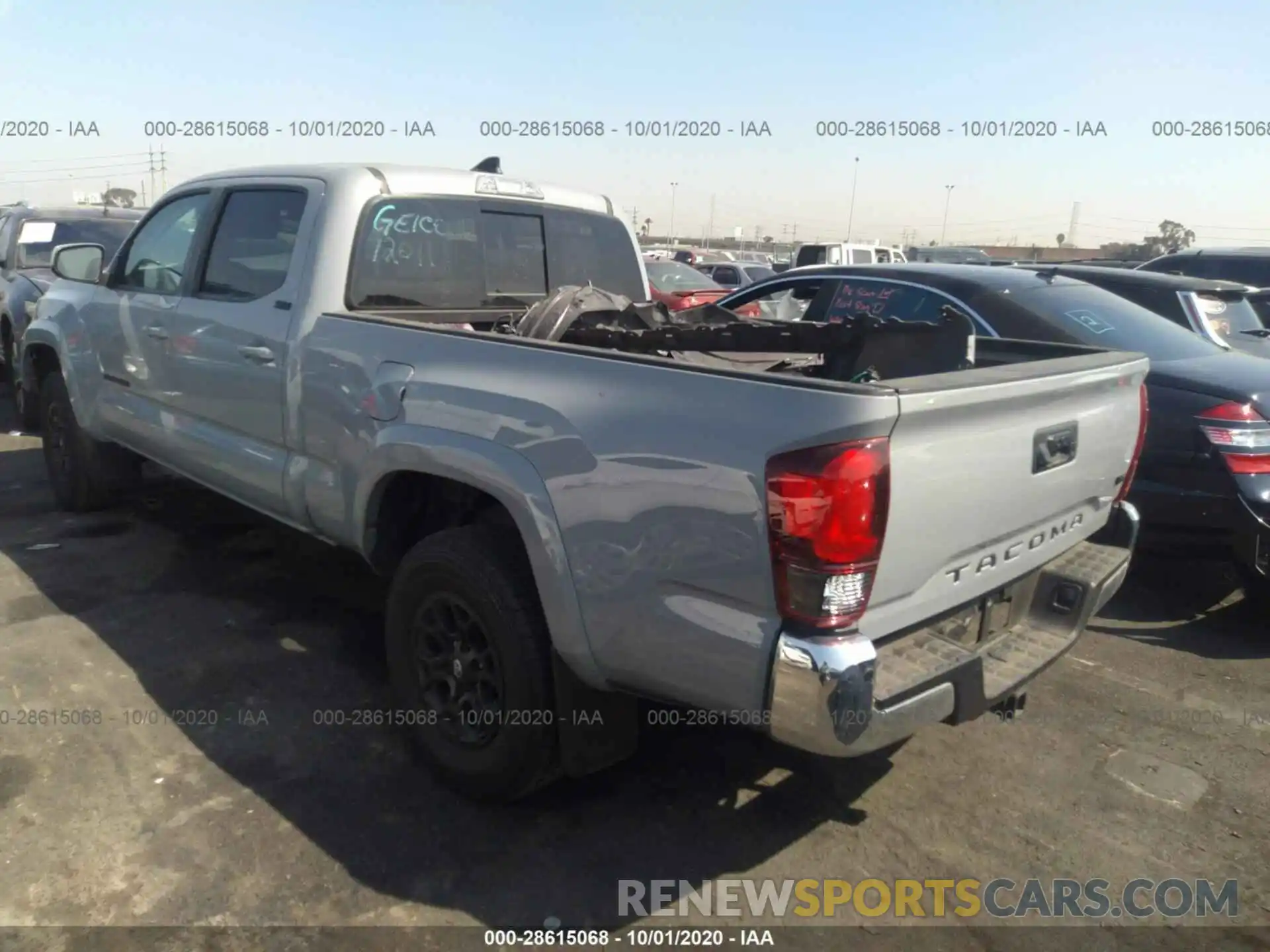 3 Photograph of a damaged car 3TMBZ5DN4KM022701 TOYOTA TACOMA 2WD 2019