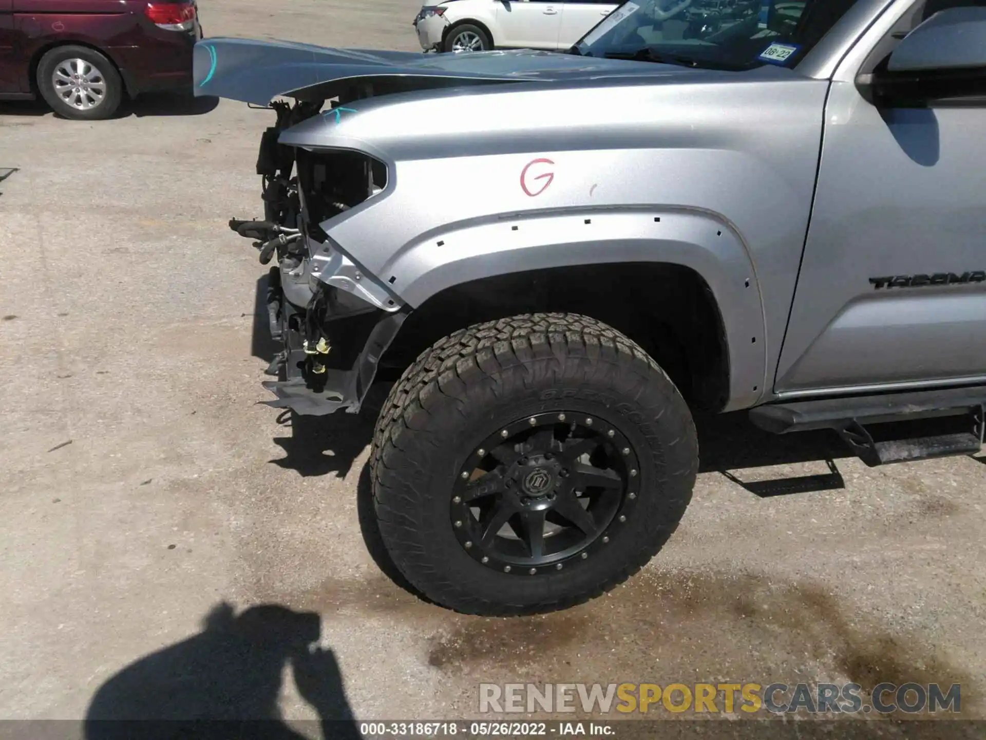 13 Фотография поврежденного автомобиля 3TMBZ5DN4KM023024 TOYOTA TACOMA 2WD 2019