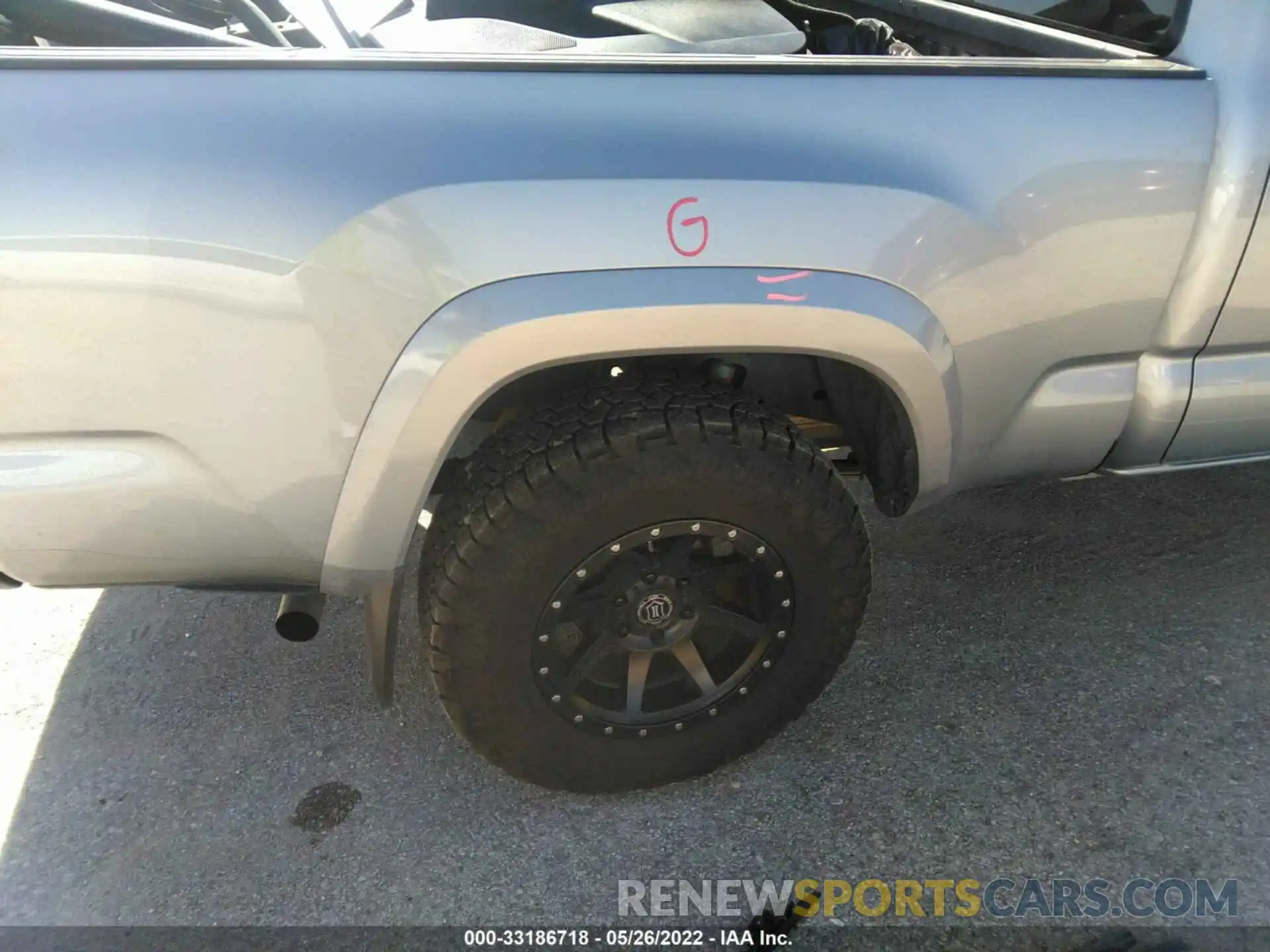 16 Photograph of a damaged car 3TMBZ5DN4KM023024 TOYOTA TACOMA 2WD 2019