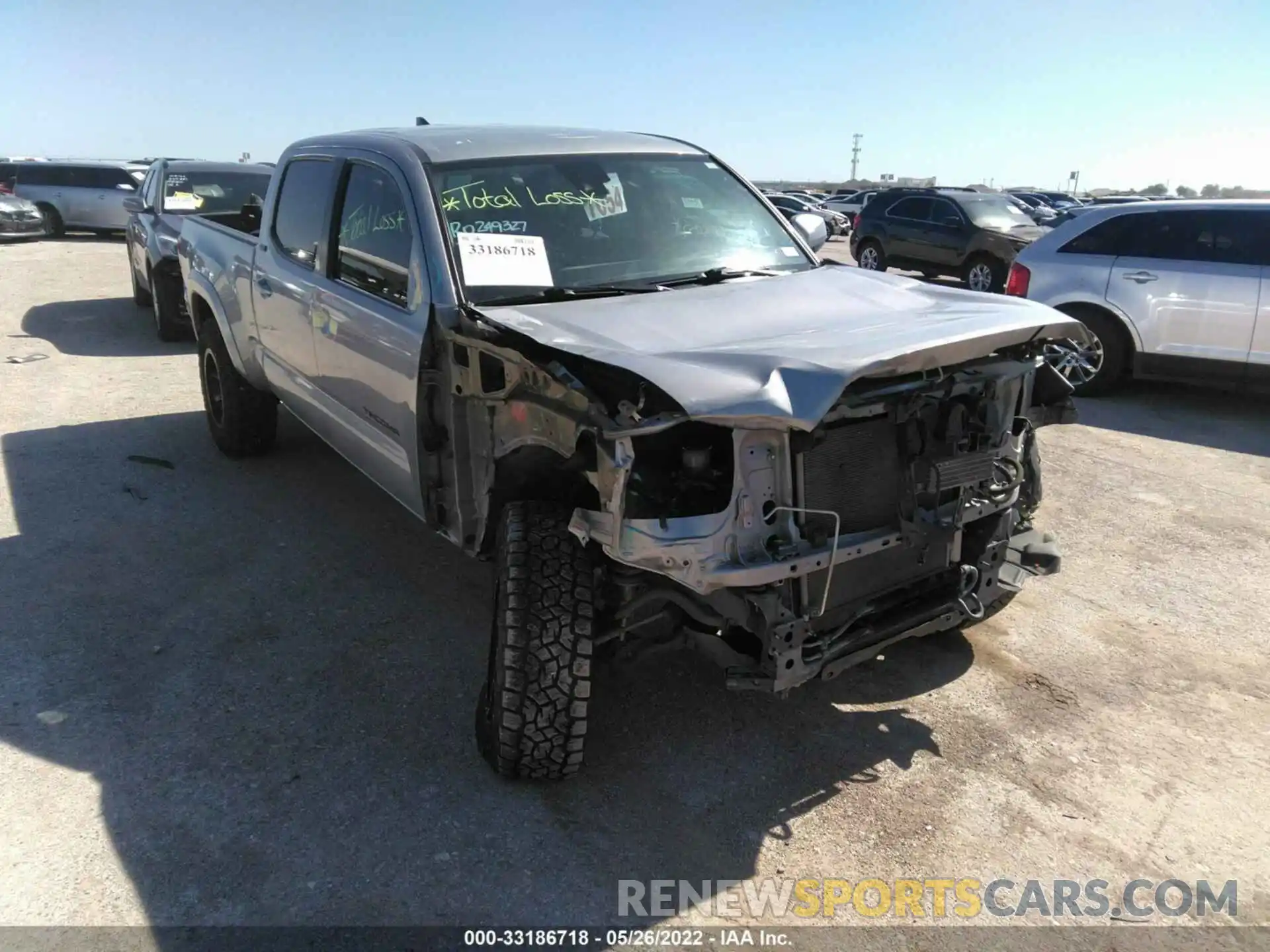 6 Photograph of a damaged car 3TMBZ5DN4KM023024 TOYOTA TACOMA 2WD 2019