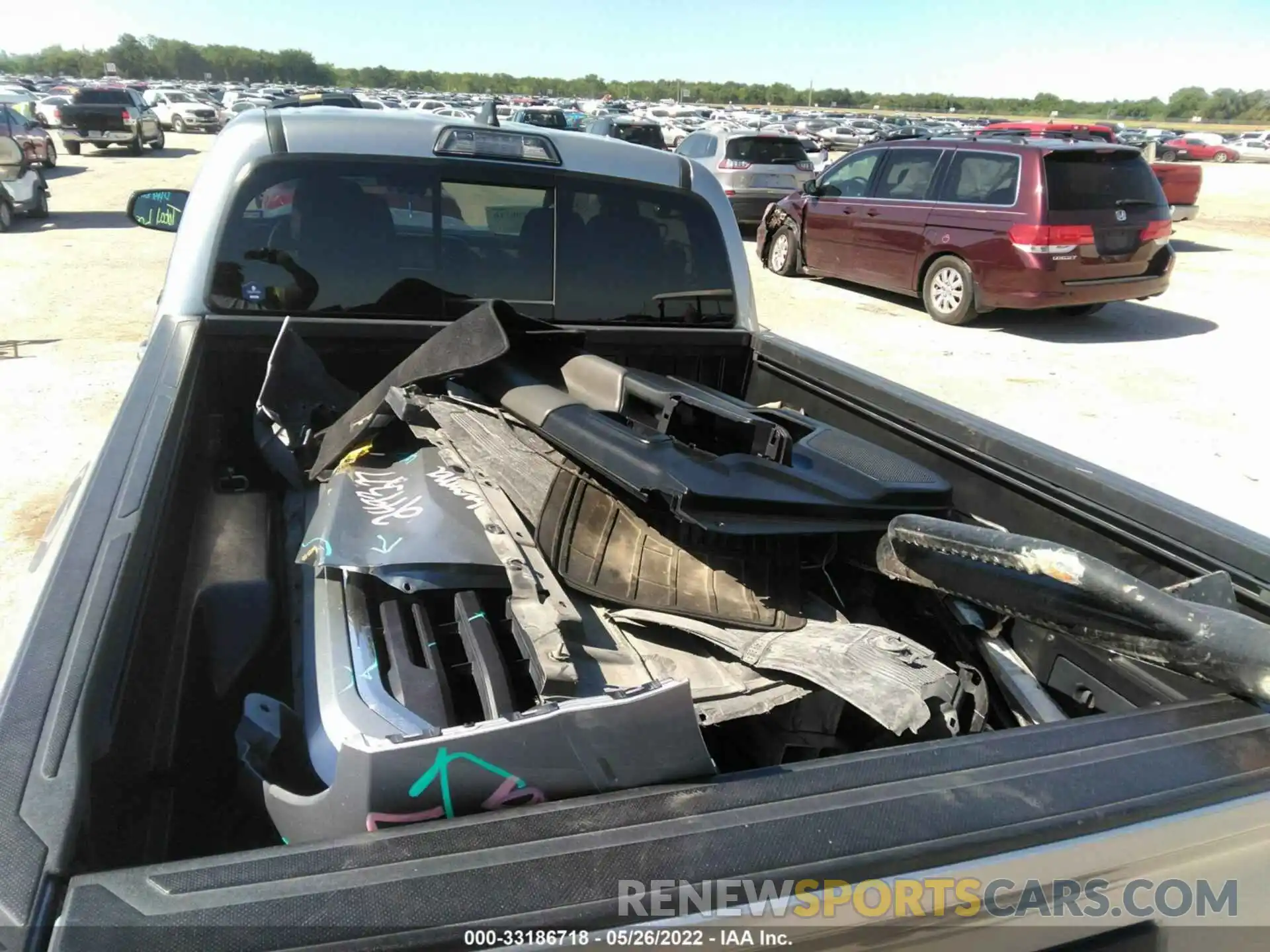 8 Photograph of a damaged car 3TMBZ5DN4KM023024 TOYOTA TACOMA 2WD 2019