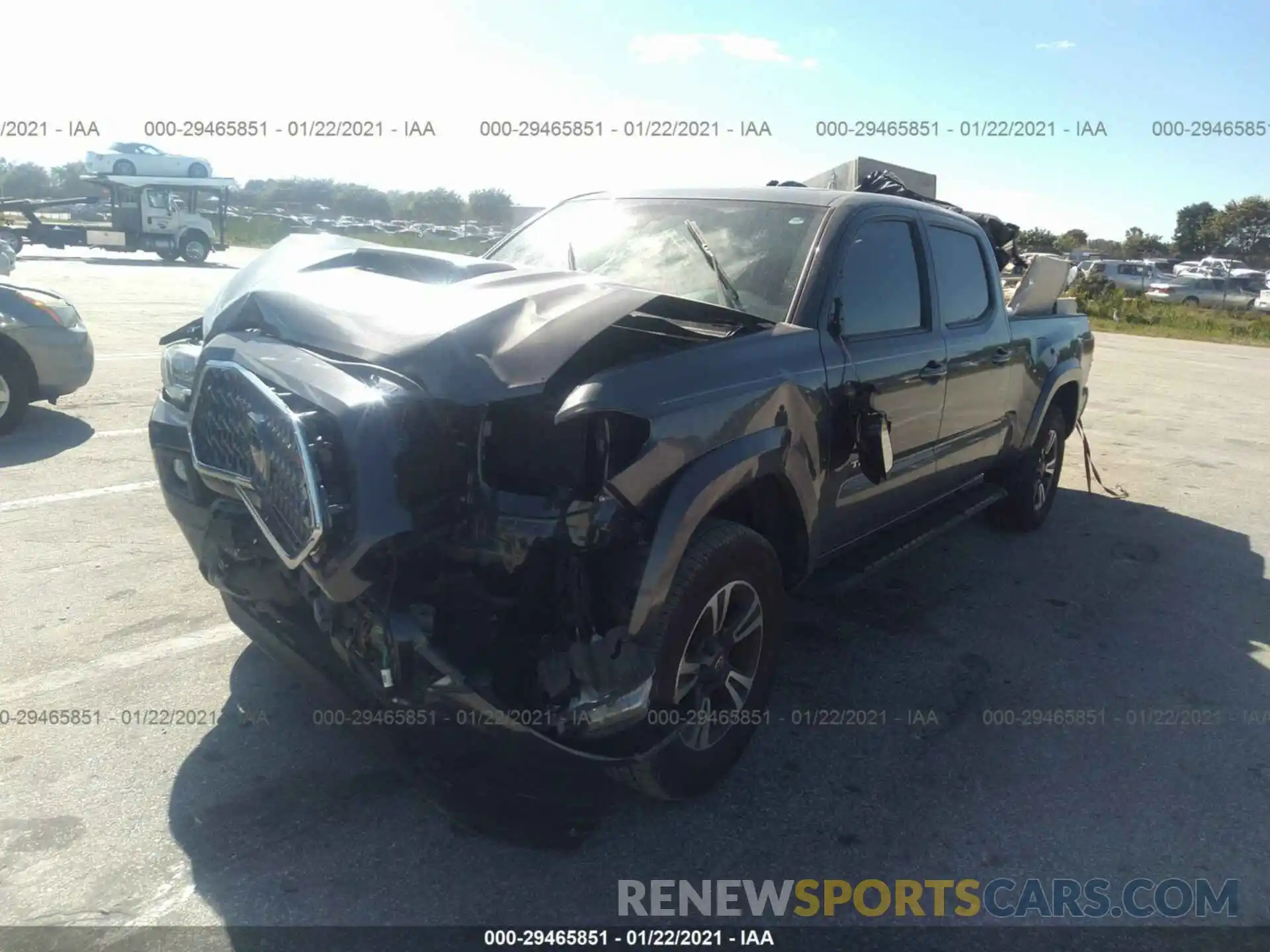 2 Фотография поврежденного автомобиля 3TMBZ5DN4KM023413 TOYOTA TACOMA 2WD 2019