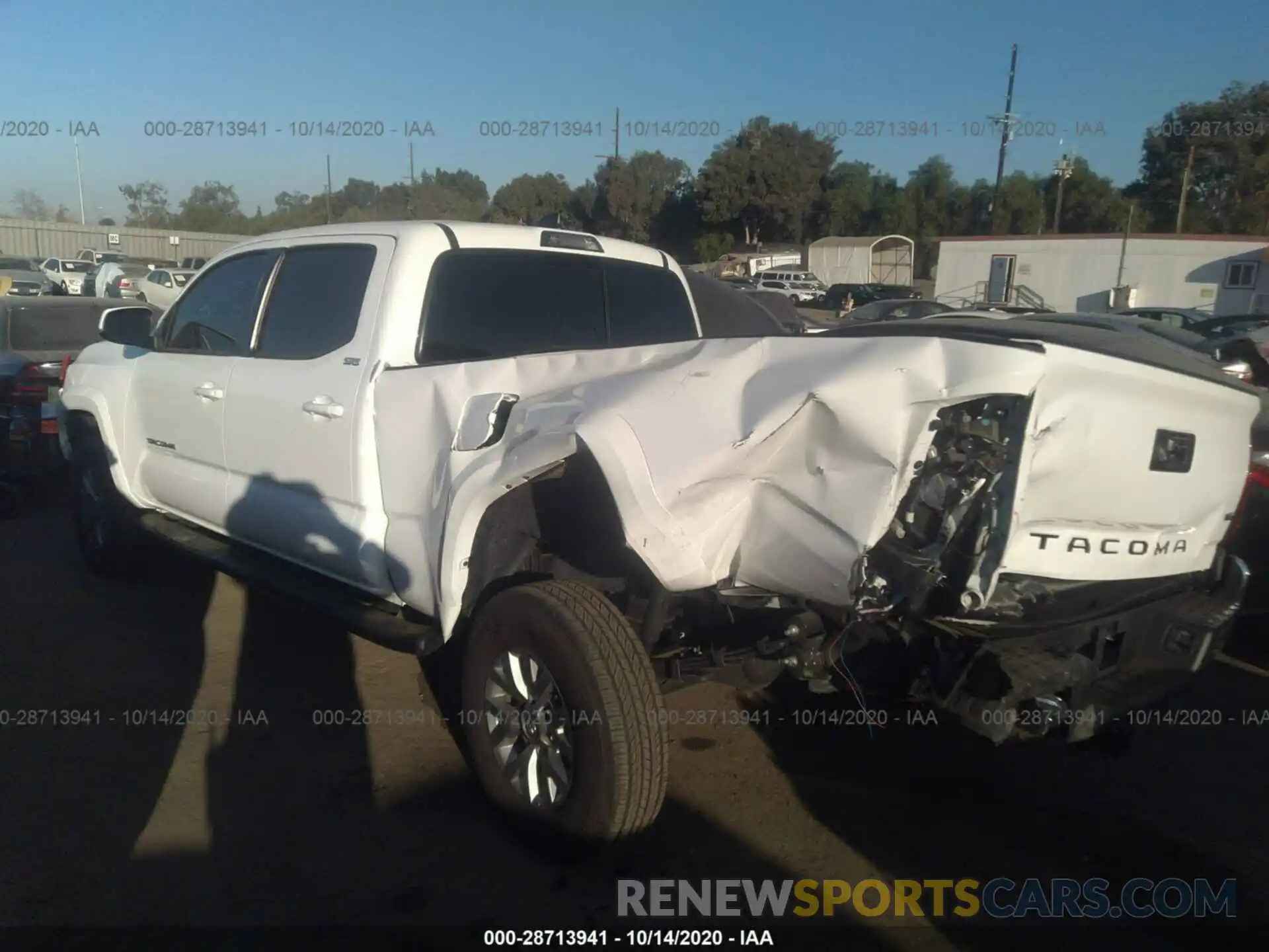 3 Photograph of a damaged car 3TMBZ5DN5KM020973 TOYOTA TACOMA 2WD 2019