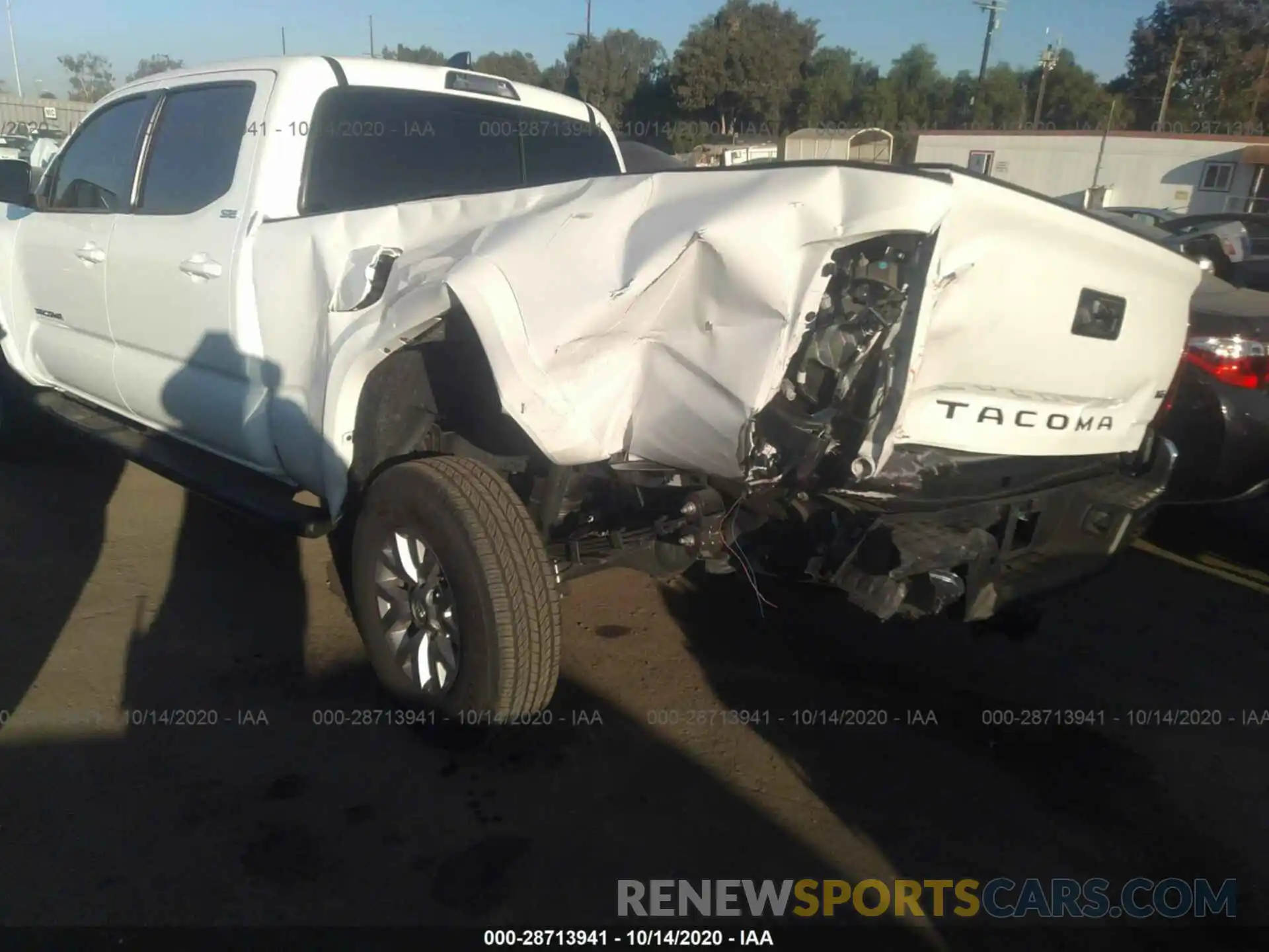 6 Photograph of a damaged car 3TMBZ5DN5KM020973 TOYOTA TACOMA 2WD 2019