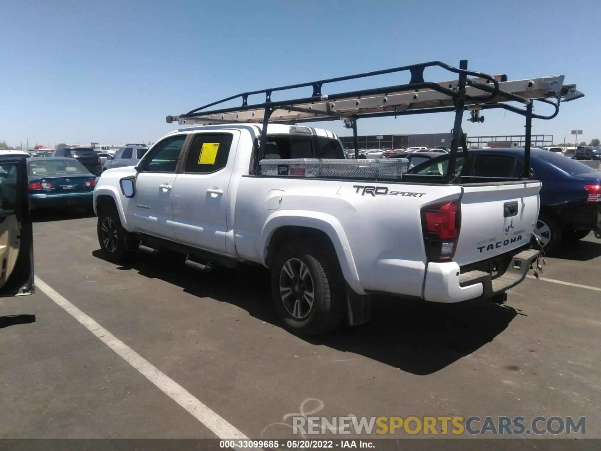 3 Photograph of a damaged car 3TMBZ5DN5KM021878 TOYOTA TACOMA 2WD 2019