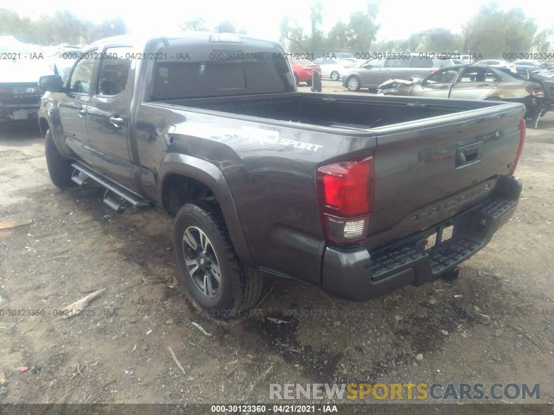 3 Photograph of a damaged car 3TMBZ5DN5KM022495 TOYOTA TACOMA 2WD 2019