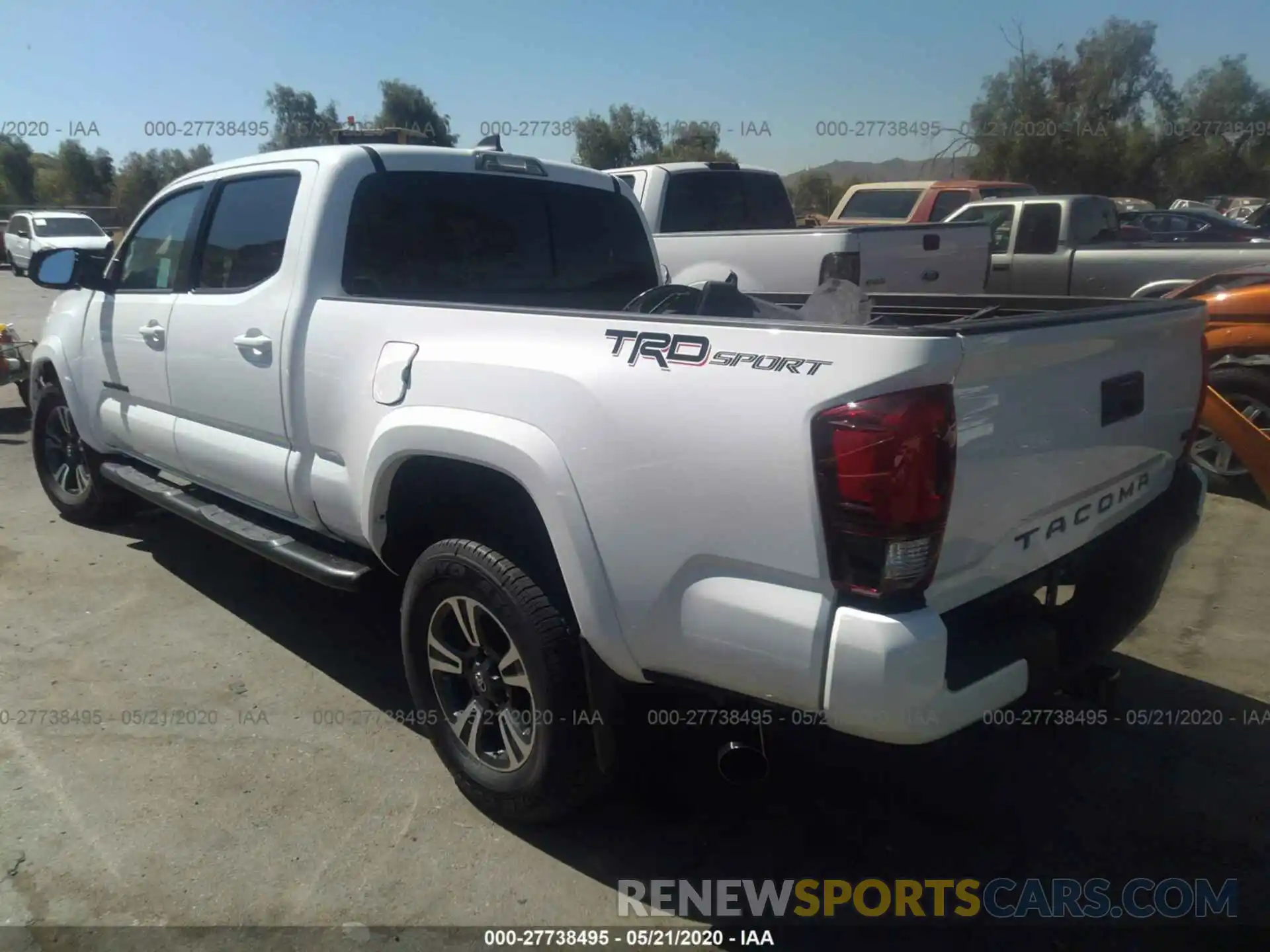 3 Photograph of a damaged car 3TMBZ5DN6KM022263 TOYOTA TACOMA 2WD 2019