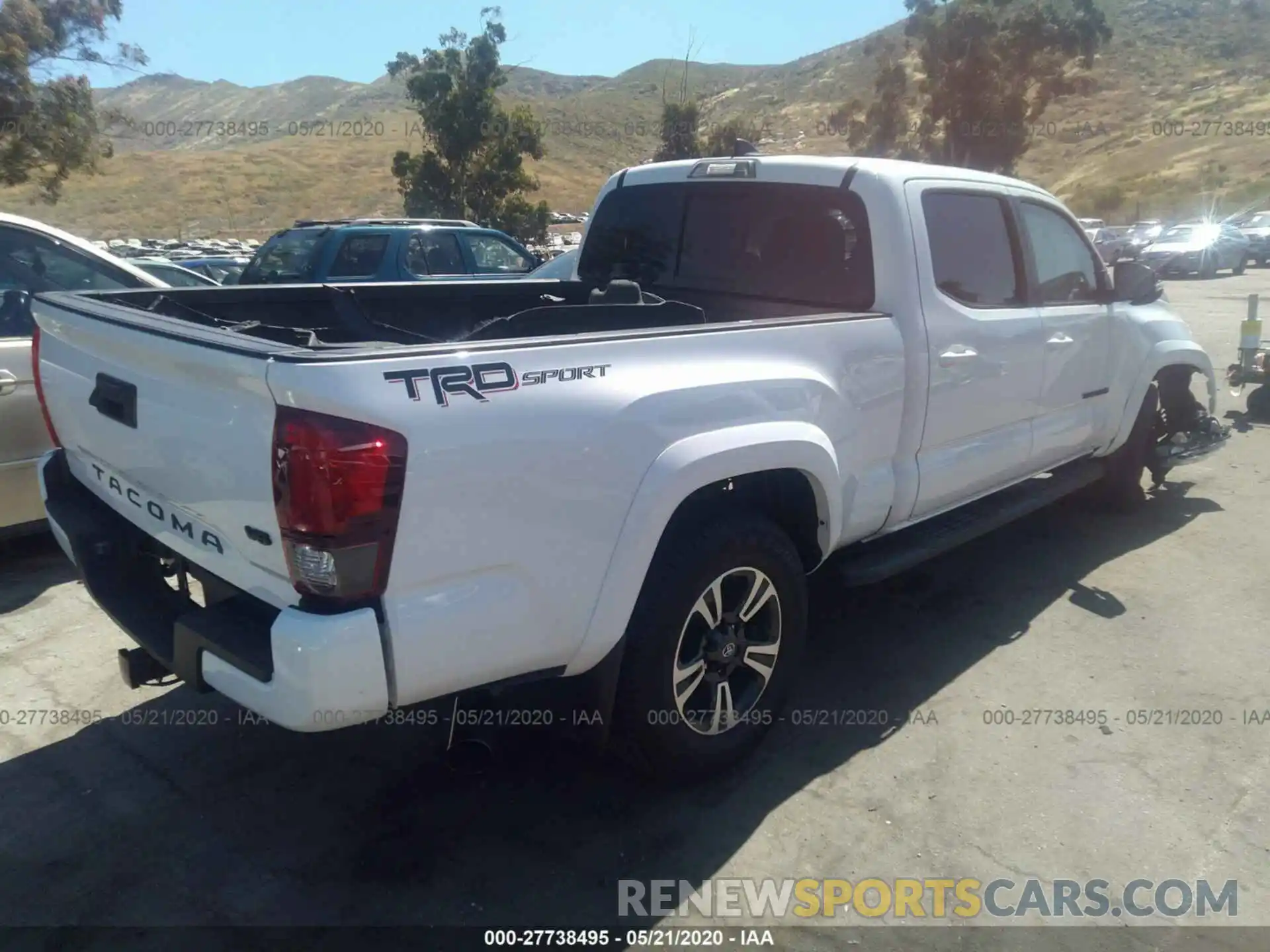 4 Photograph of a damaged car 3TMBZ5DN6KM022263 TOYOTA TACOMA 2WD 2019