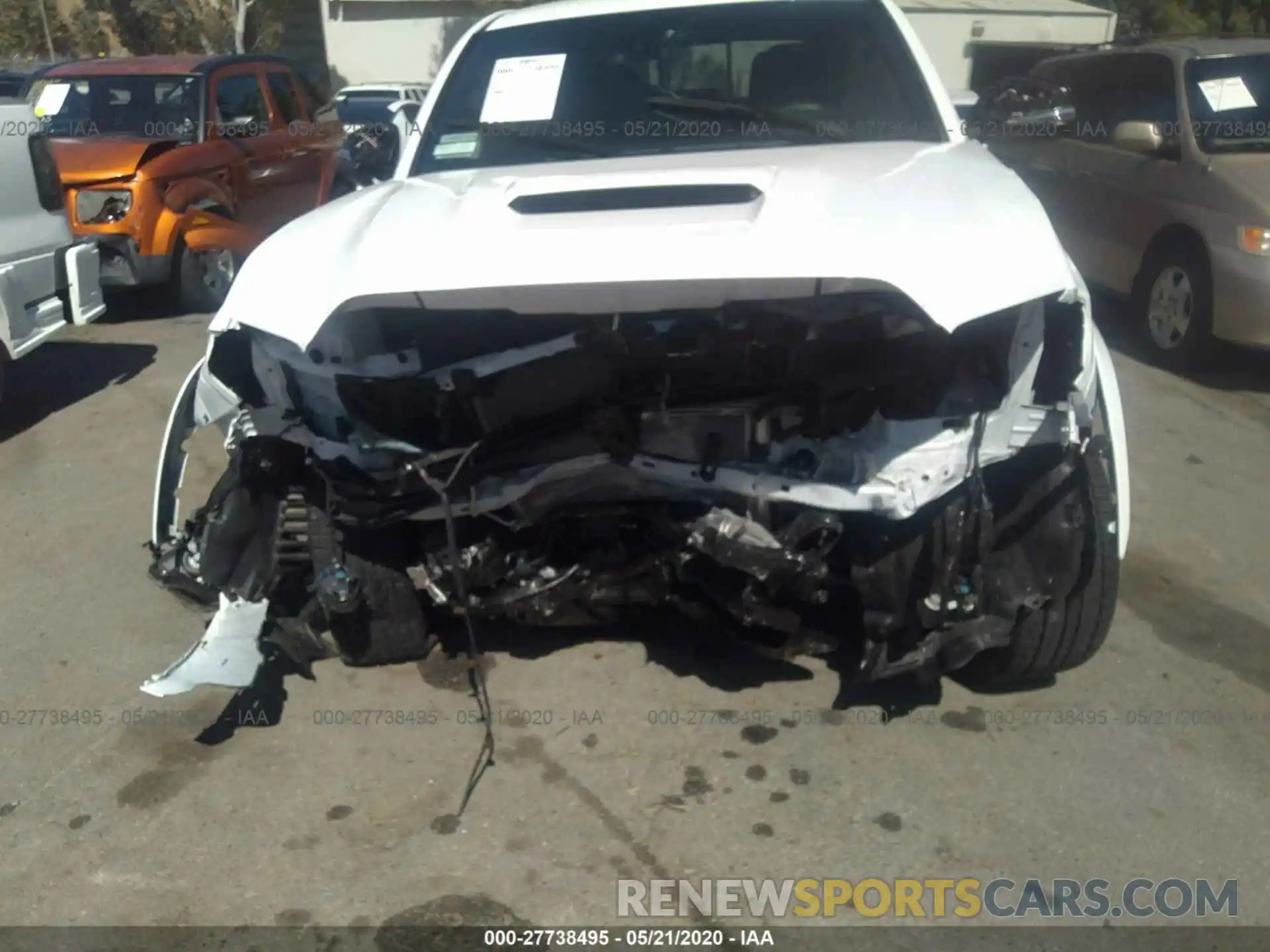 6 Photograph of a damaged car 3TMBZ5DN6KM022263 TOYOTA TACOMA 2WD 2019