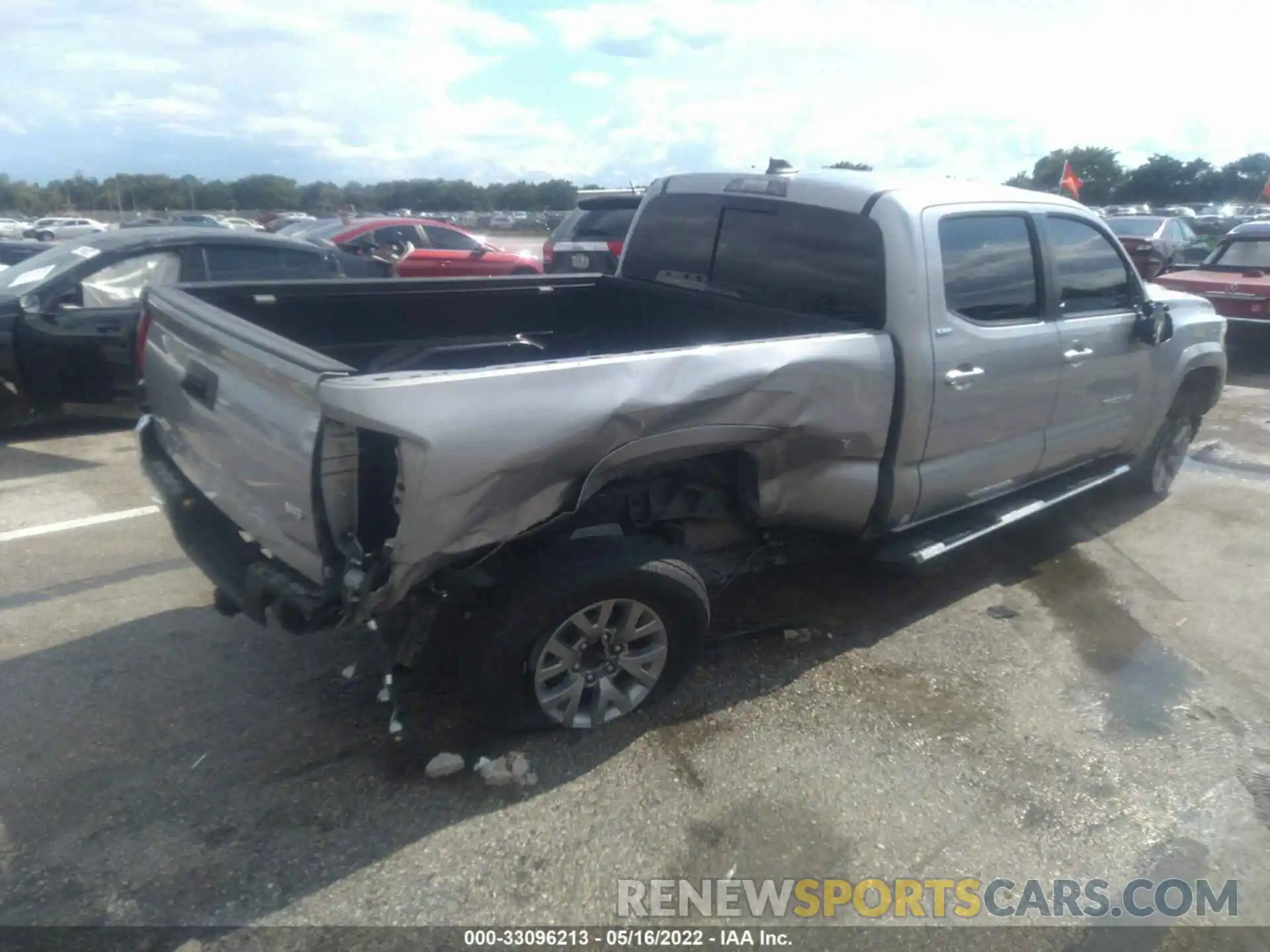 4 Фотография поврежденного автомобиля 3TMBZ5DN6KM022490 TOYOTA TACOMA 2WD 2019