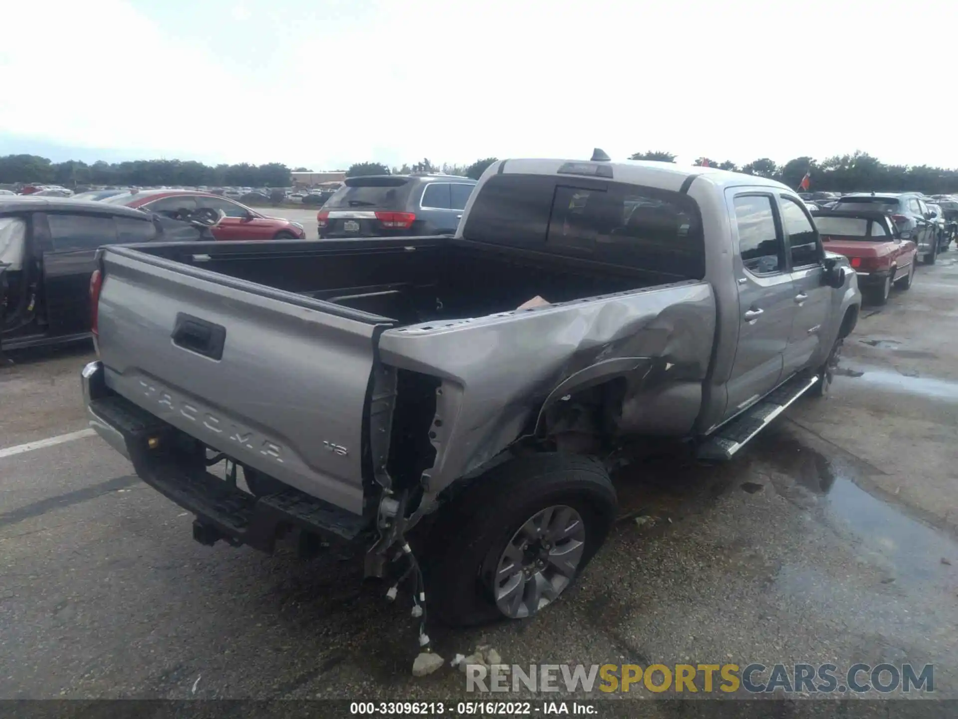 6 Photograph of a damaged car 3TMBZ5DN6KM022490 TOYOTA TACOMA 2WD 2019