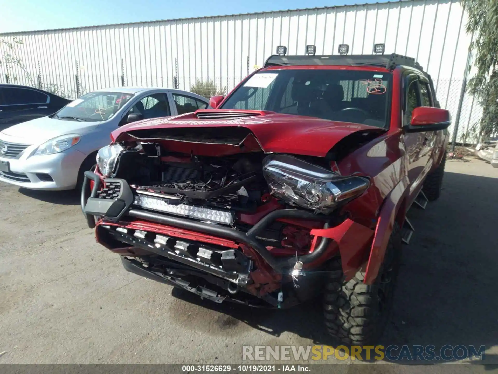 6 Photograph of a damaged car 3TMBZ5DN7KM018240 TOYOTA TACOMA 2WD 2019