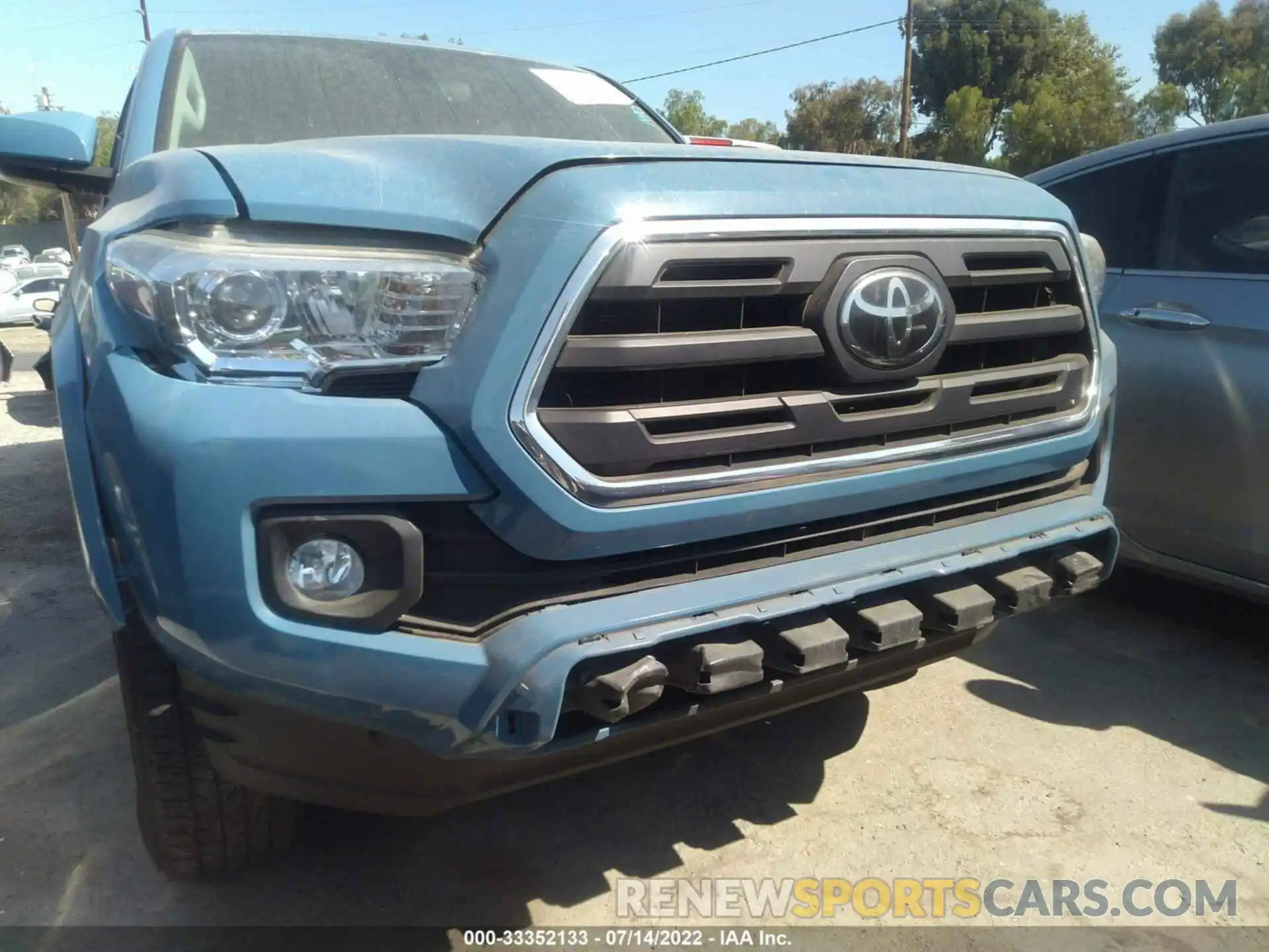 6 Photograph of a damaged car 3TMBZ5DN7KM018464 TOYOTA TACOMA 2WD 2019