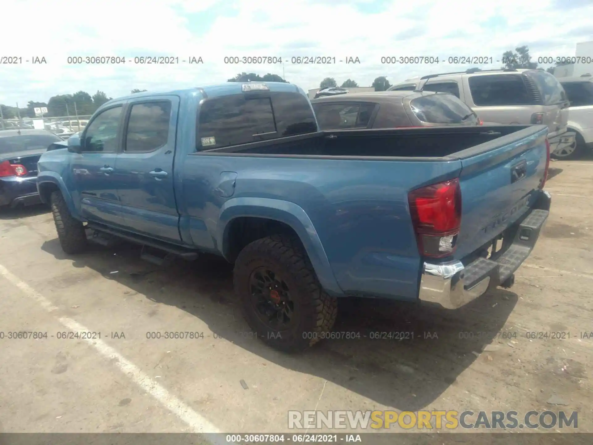 3 Photograph of a damaged car 3TMBZ5DN7KM018609 TOYOTA TACOMA 2WD 2019