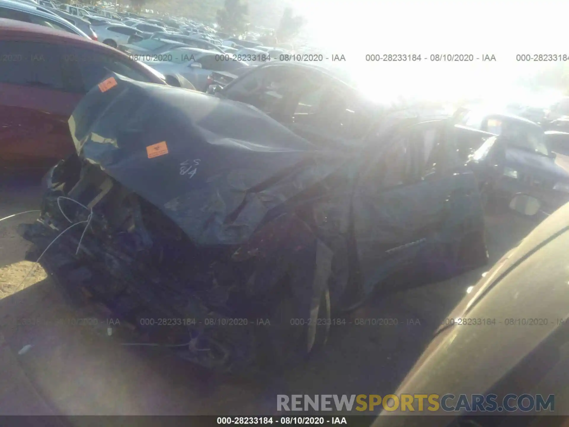 2 Photograph of a damaged car 3TMBZ5DN7KM019646 TOYOTA TACOMA 2WD 2019