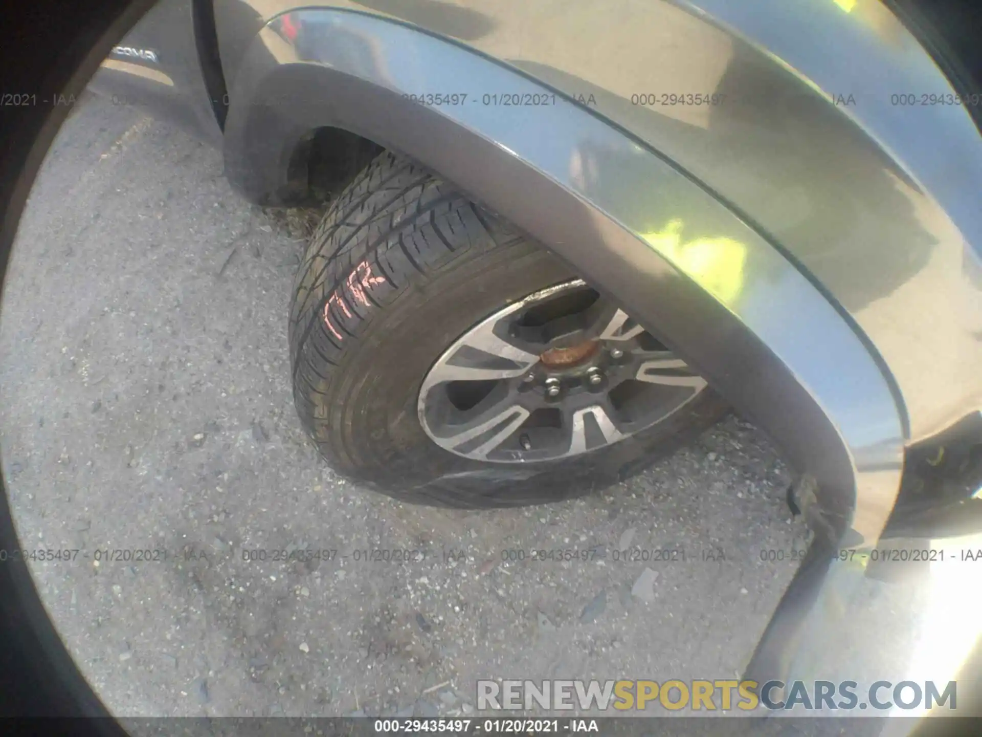 14 Photograph of a damaged car 3TMBZ5DN7KM022370 TOYOTA TACOMA 2WD 2019