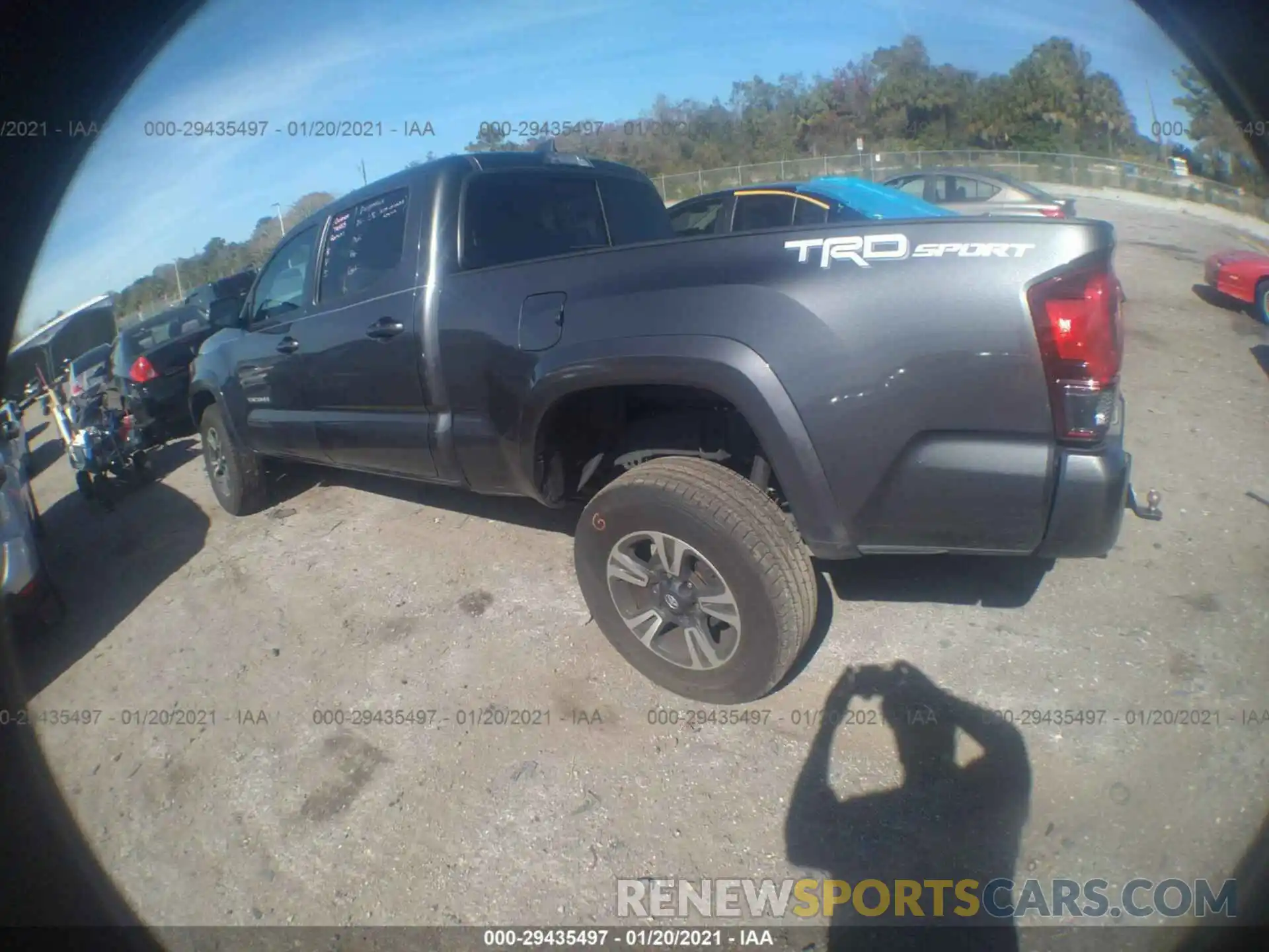 3 Photograph of a damaged car 3TMBZ5DN7KM022370 TOYOTA TACOMA 2WD 2019