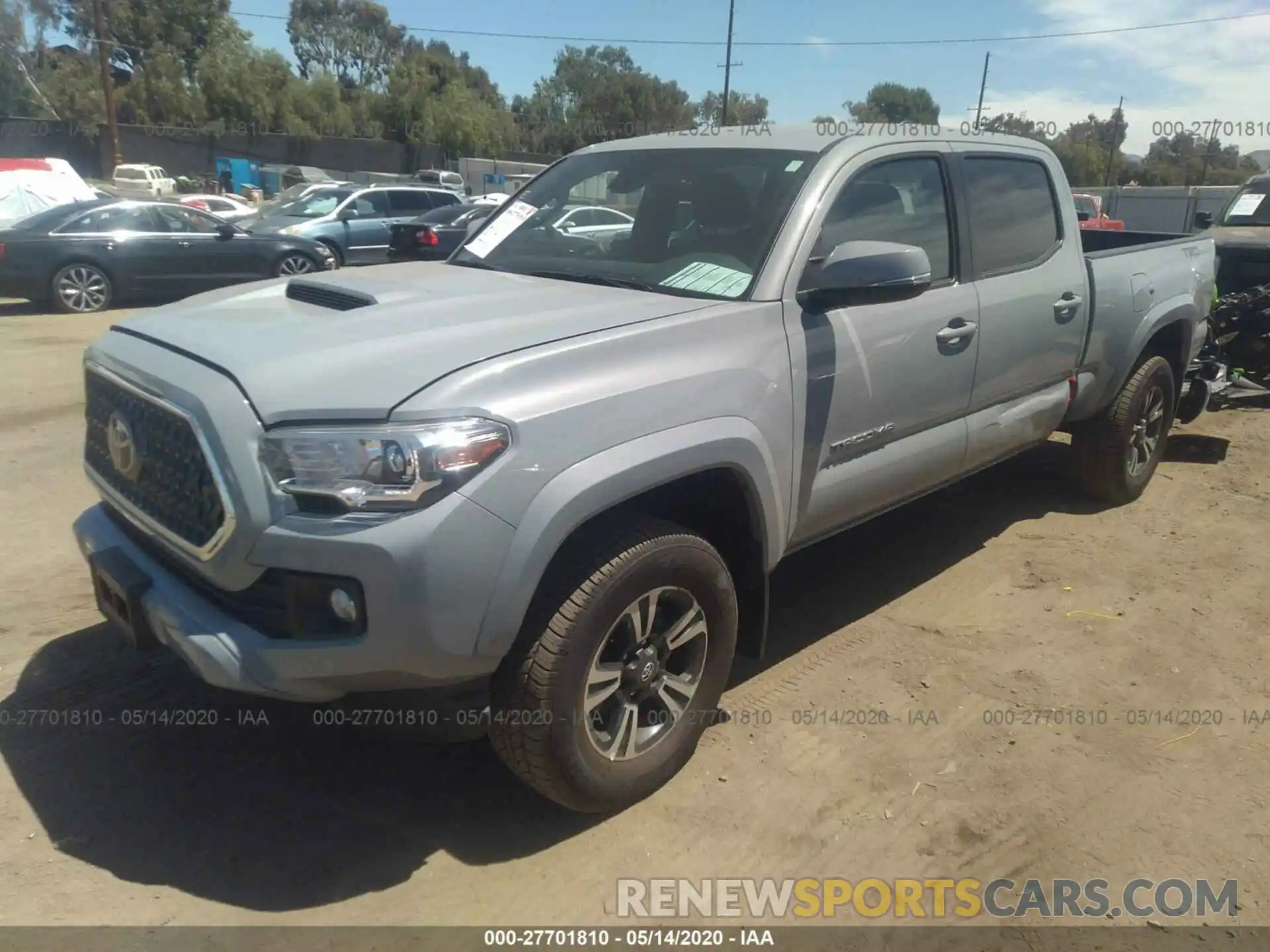 2 Photograph of a damaged car 3TMBZ5DN8KM019042 TOYOTA TACOMA 2WD 2019