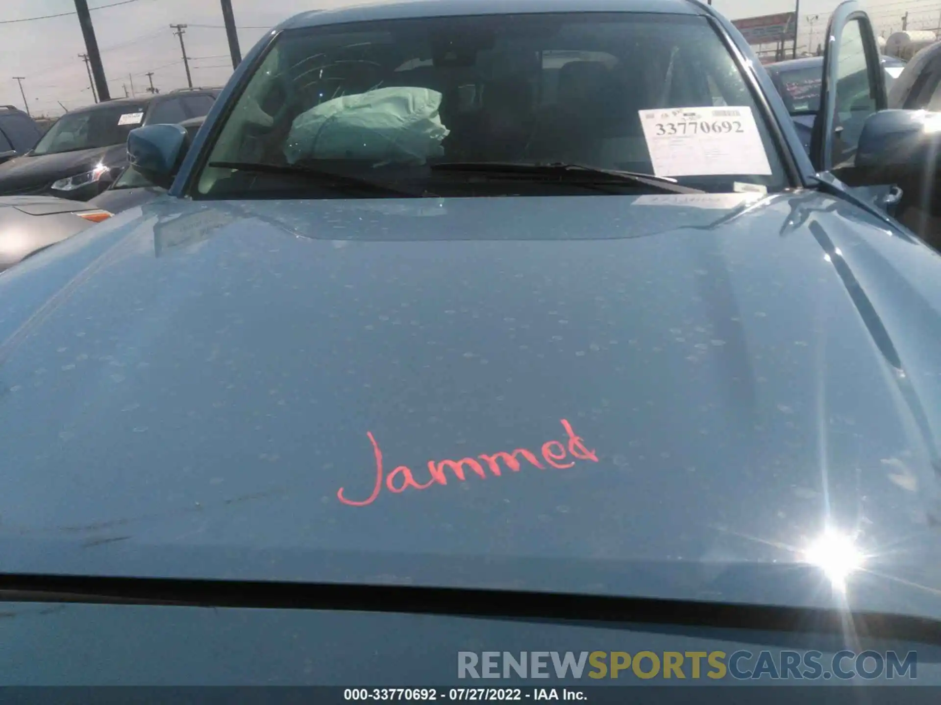 10 Photograph of a damaged car 3TMBZ5DN8KM020529 TOYOTA TACOMA 2WD 2019