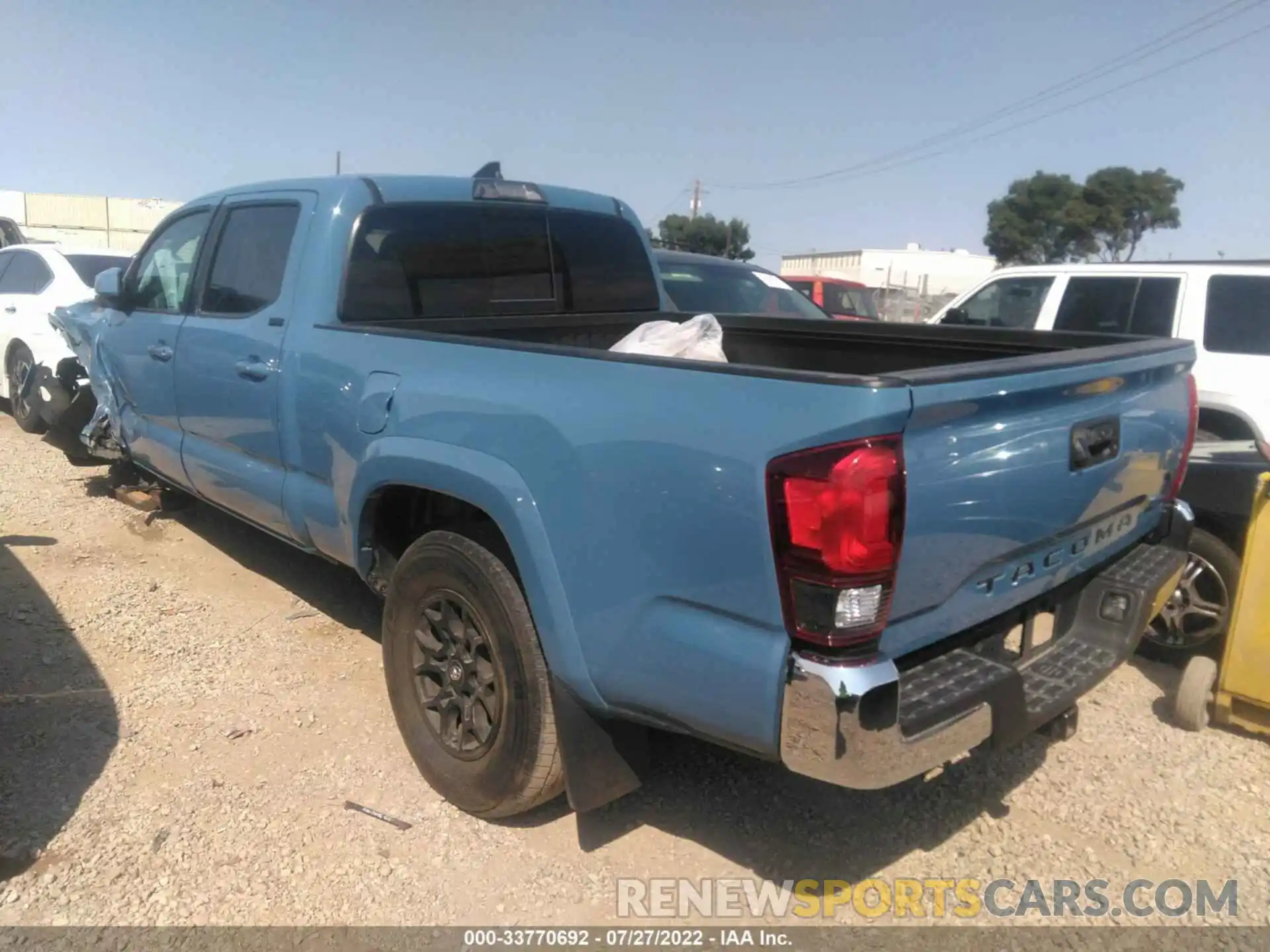 3 Photograph of a damaged car 3TMBZ5DN8KM020529 TOYOTA TACOMA 2WD 2019