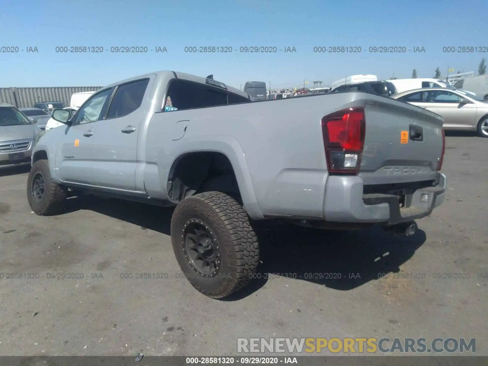 3 Photograph of a damaged car 3TMBZ5DN8KM022216 TOYOTA TACOMA 2WD 2019