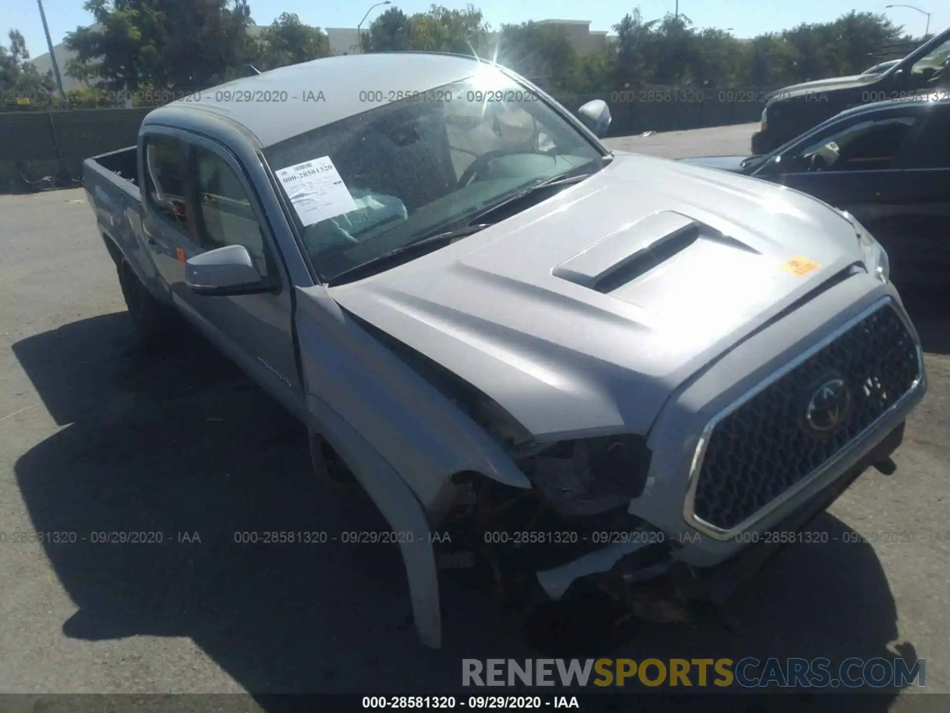 6 Photograph of a damaged car 3TMBZ5DN8KM022216 TOYOTA TACOMA 2WD 2019