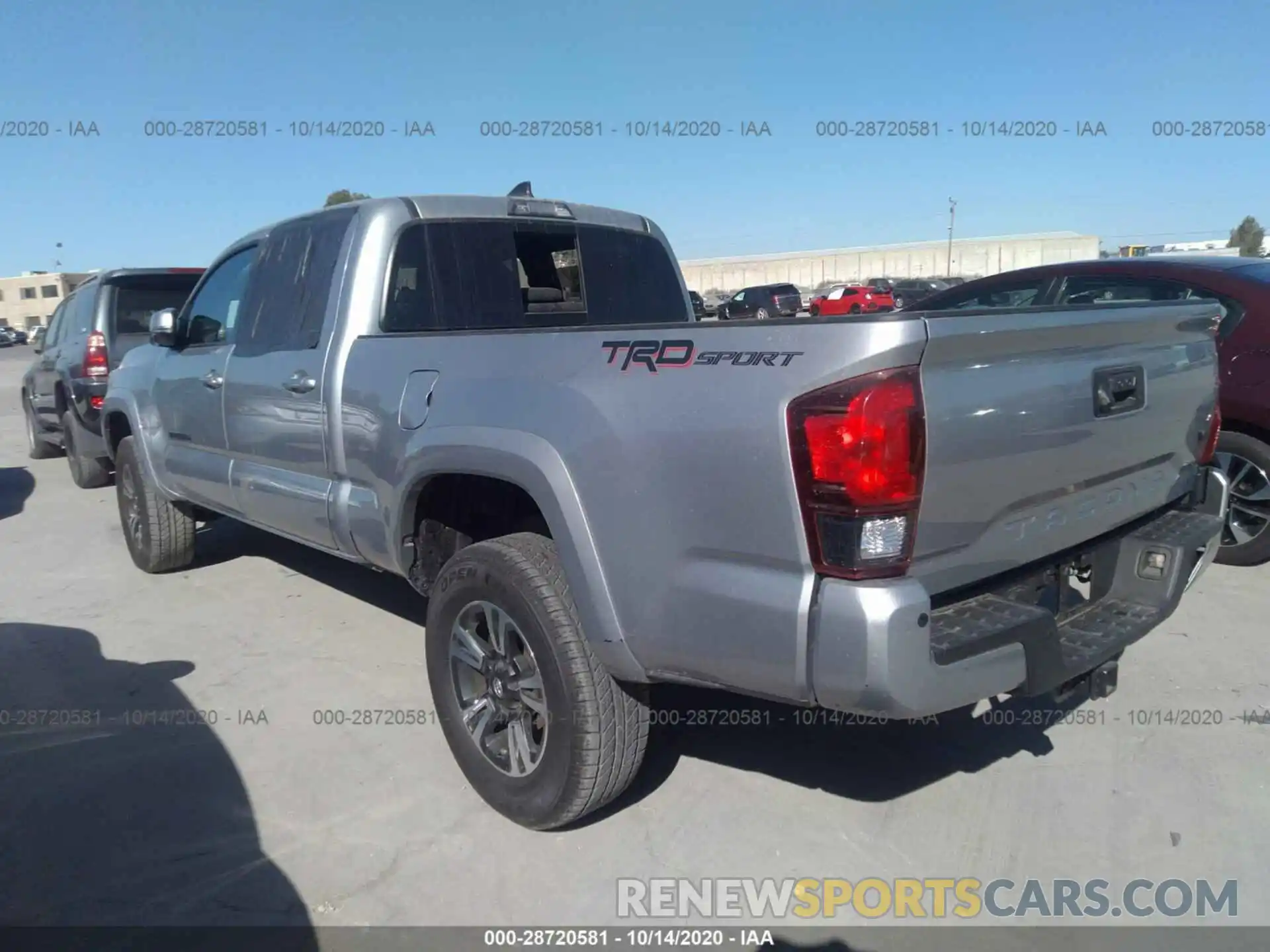 3 Photograph of a damaged car 3TMBZ5DN9KM019499 TOYOTA TACOMA 2WD 2019