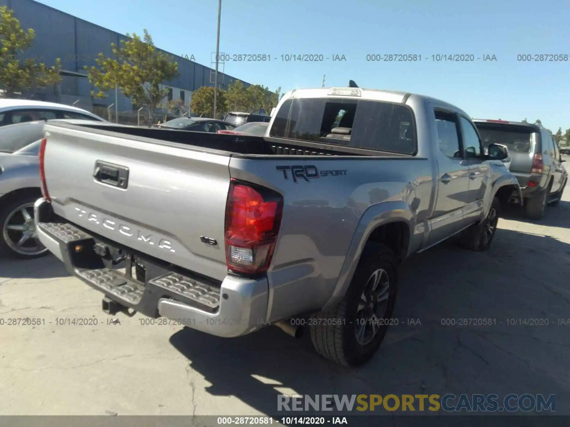 4 Photograph of a damaged car 3TMBZ5DN9KM019499 TOYOTA TACOMA 2WD 2019