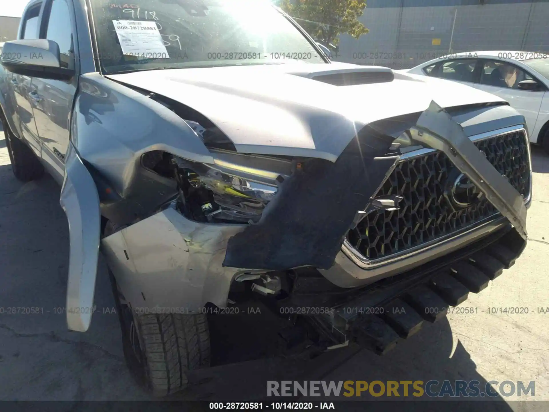 6 Photograph of a damaged car 3TMBZ5DN9KM019499 TOYOTA TACOMA 2WD 2019