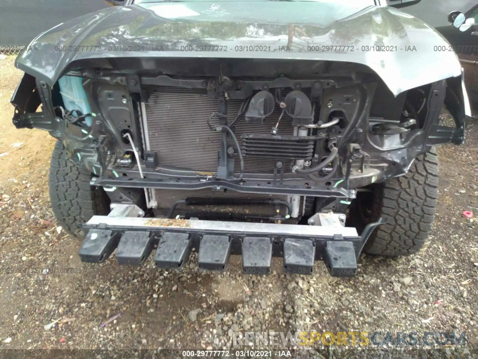 6 Photograph of a damaged car 3TMBZ5DN9KM020216 TOYOTA TACOMA 2WD 2019