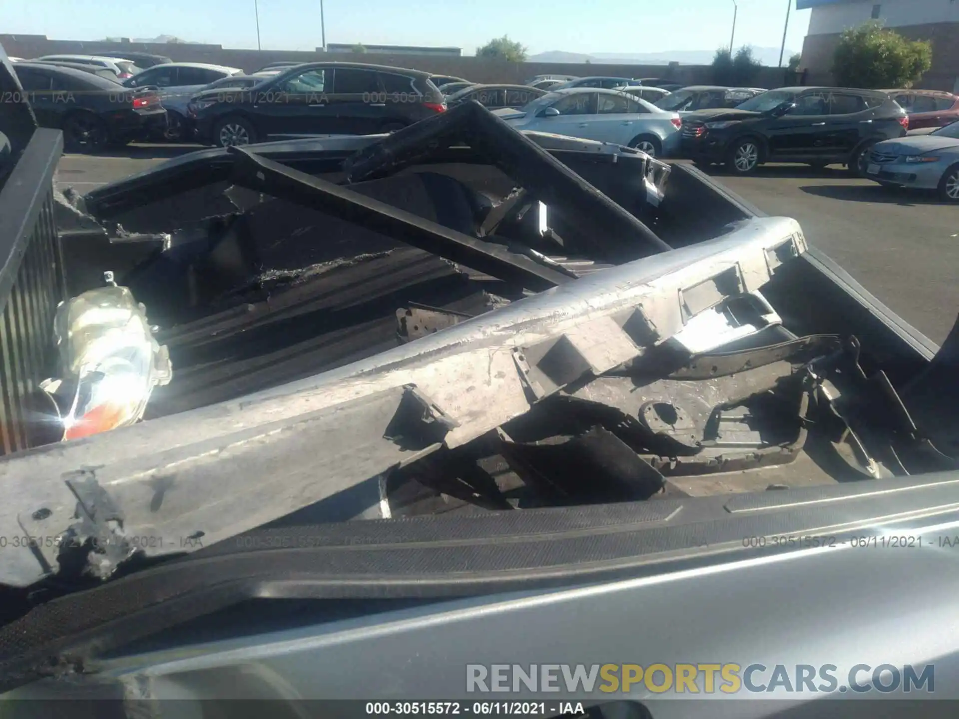 11 Photograph of a damaged car 3TMBZ5DN9KM023066 TOYOTA TACOMA 2WD 2019