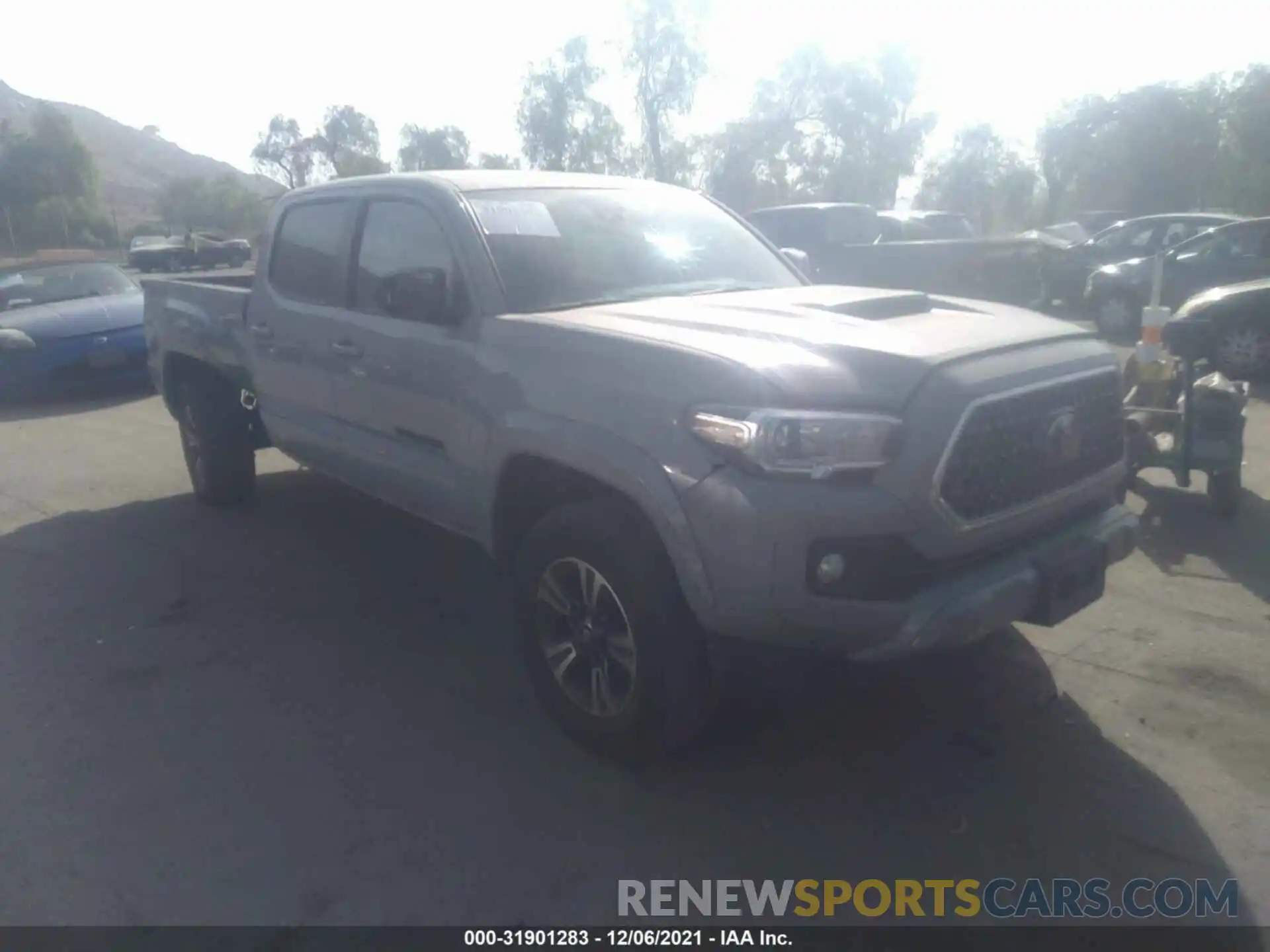 1 Photograph of a damaged car 3TMBZ5DN9KM023259 TOYOTA TACOMA 2WD 2019