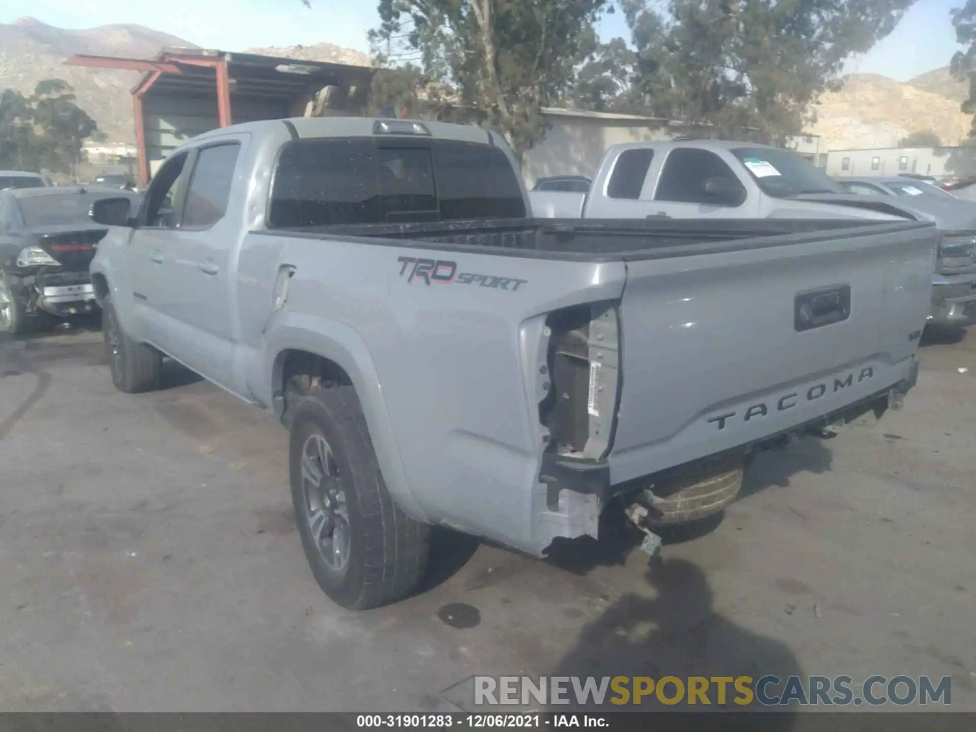 3 Photograph of a damaged car 3TMBZ5DN9KM023259 TOYOTA TACOMA 2WD 2019