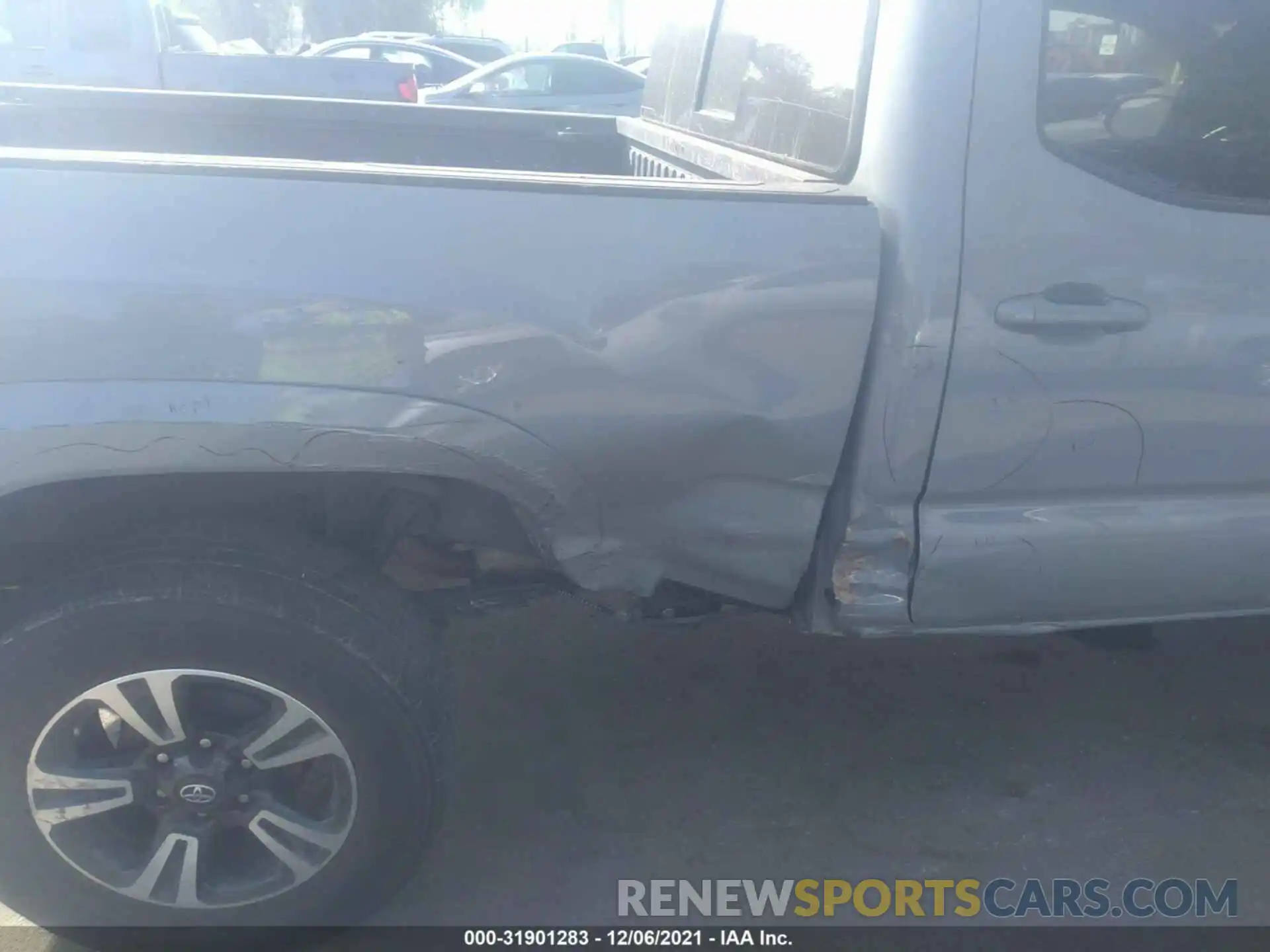 6 Photograph of a damaged car 3TMBZ5DN9KM023259 TOYOTA TACOMA 2WD 2019